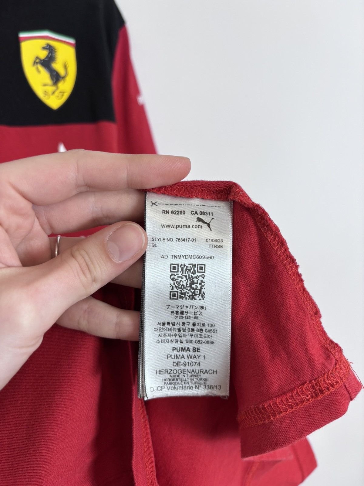 Ferrari × Puma Puma Ferrari Scuderia Team F1 Men’s Racing Polo Shirt Size US XXL / EU 58 / 5 - 15 Thumbnail