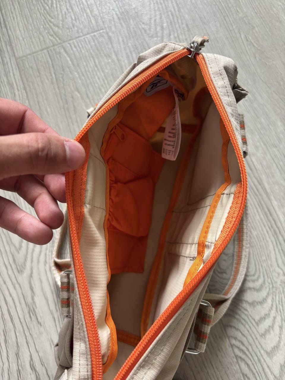 Reebok Vintage Reebok y2k Nylon Cargo Sporty Bag MM6 Replica style Size ONE SIZE - 6 Thumbnail