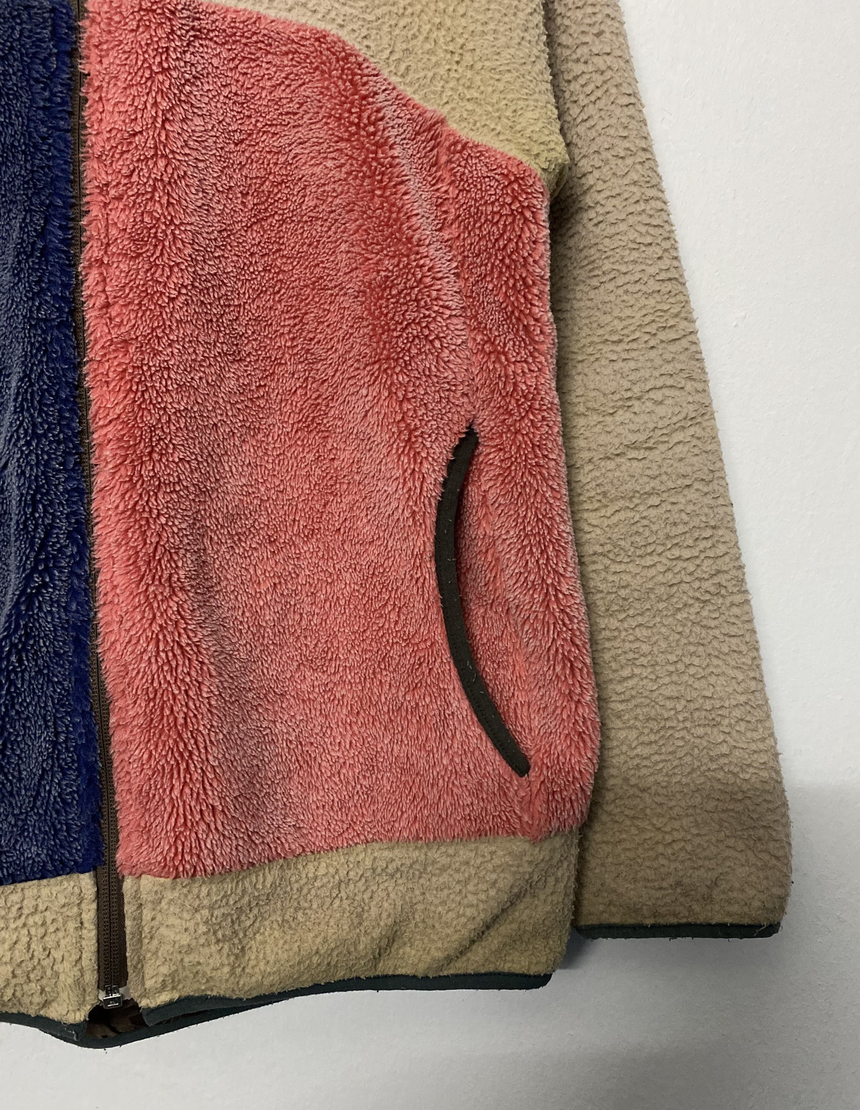 go slow caravan Go Slow Caravan Japan Outdoor Fleece Hoodie Colorblock Size M / US 6-8 / IT 42-44 - 6 Thumbnail