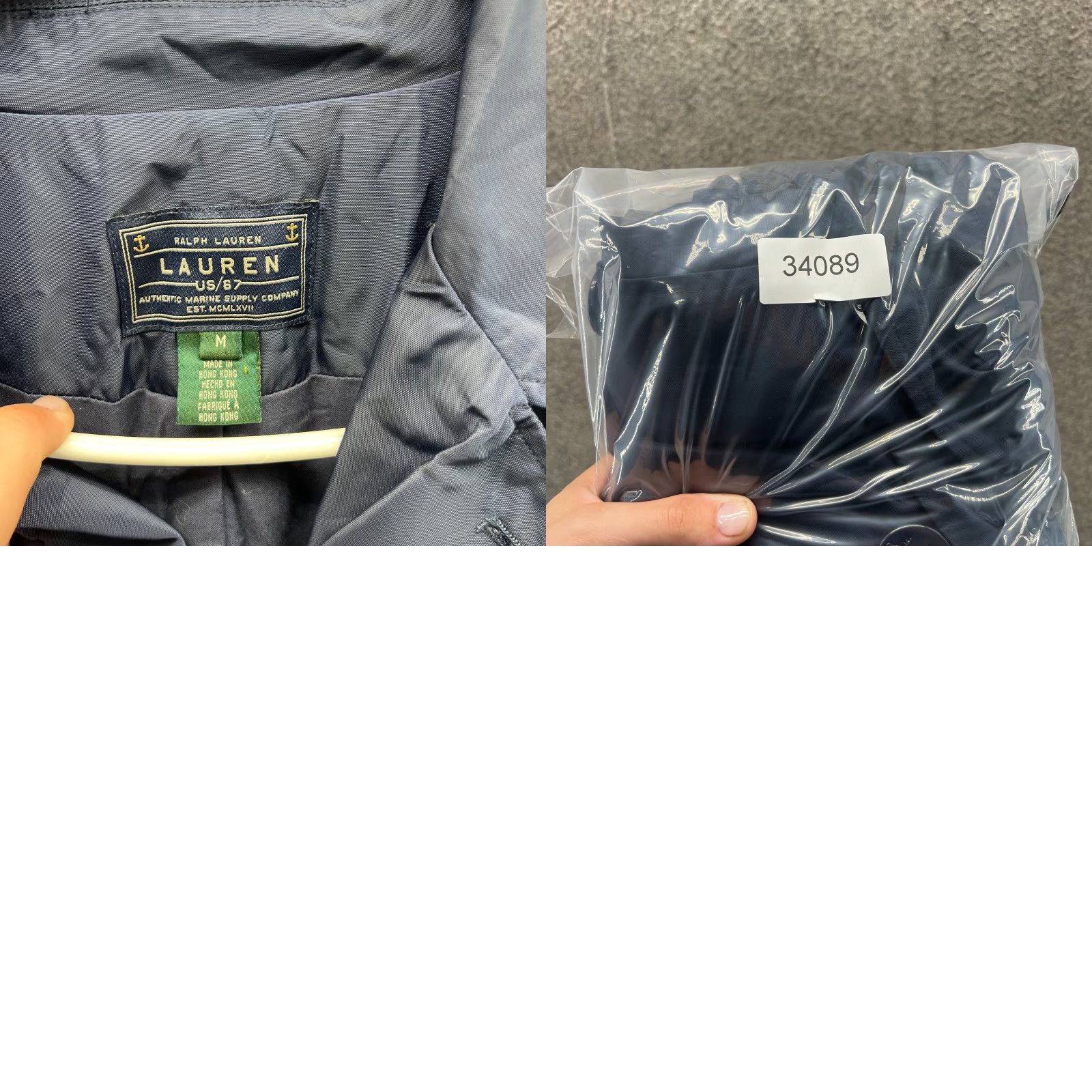 Ralph Lauren VINTAGE Lauren Ralph Lauren Jacket Womens Medium Navy Double Breasted Peacoat Anchor Navy Jacket Women M Navy Peacoat Anchor Rain Coat Size M / US 6-8 / IT 42-44 - 8 Thumbnail