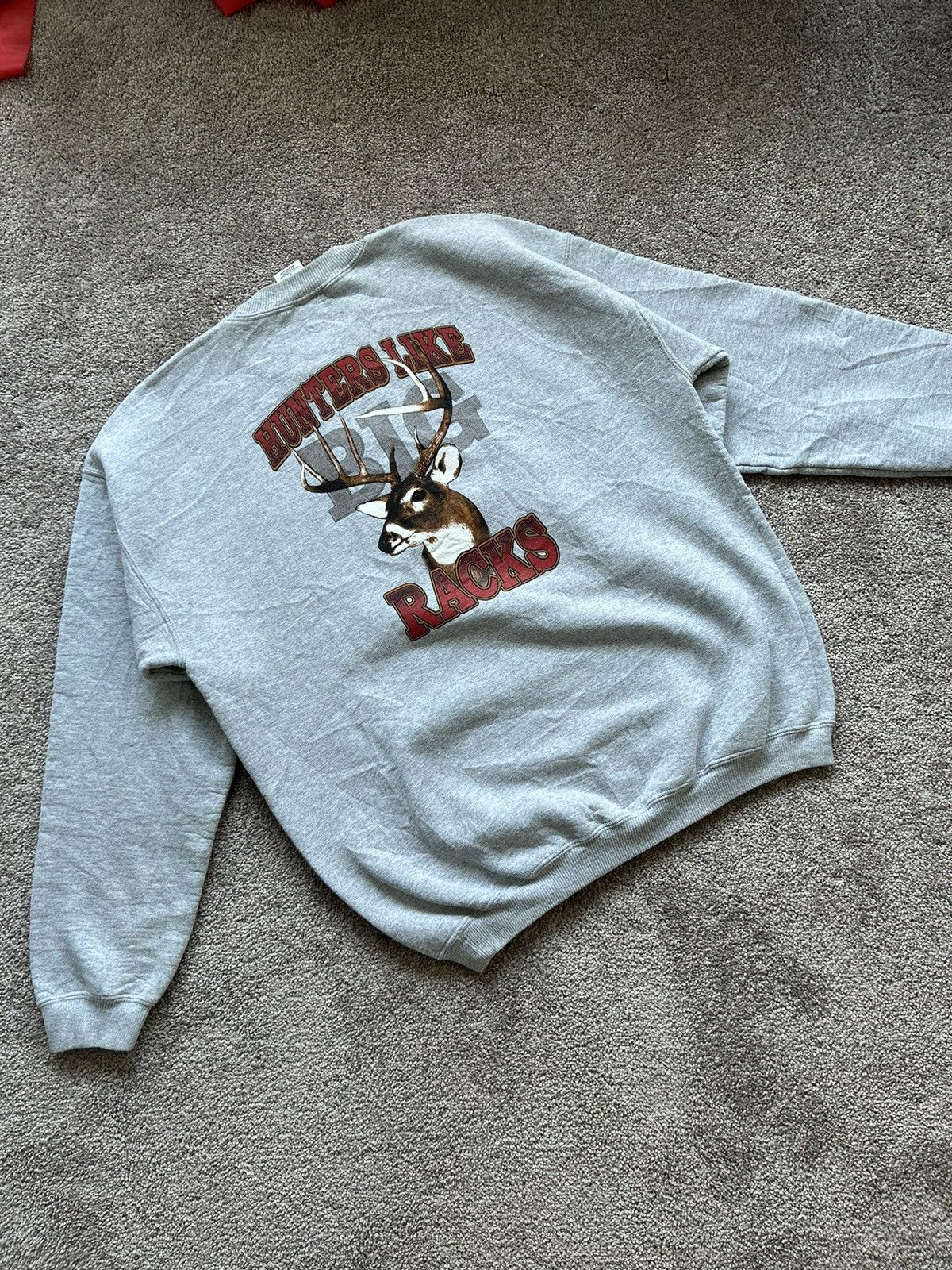 Japanese Brand × Vintage Vintage Hunters Like Big Racks Sweater Size US L / EU 52-54 / 3 - 1 Thumbnail