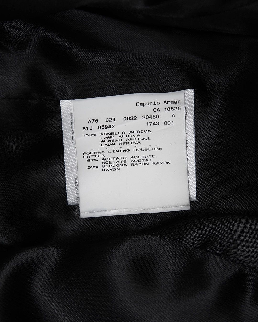 Emporio Armani Emporio Armani Leather Blazer Size M / US 6-8 / IT 42-44 - 8 Thumbnail