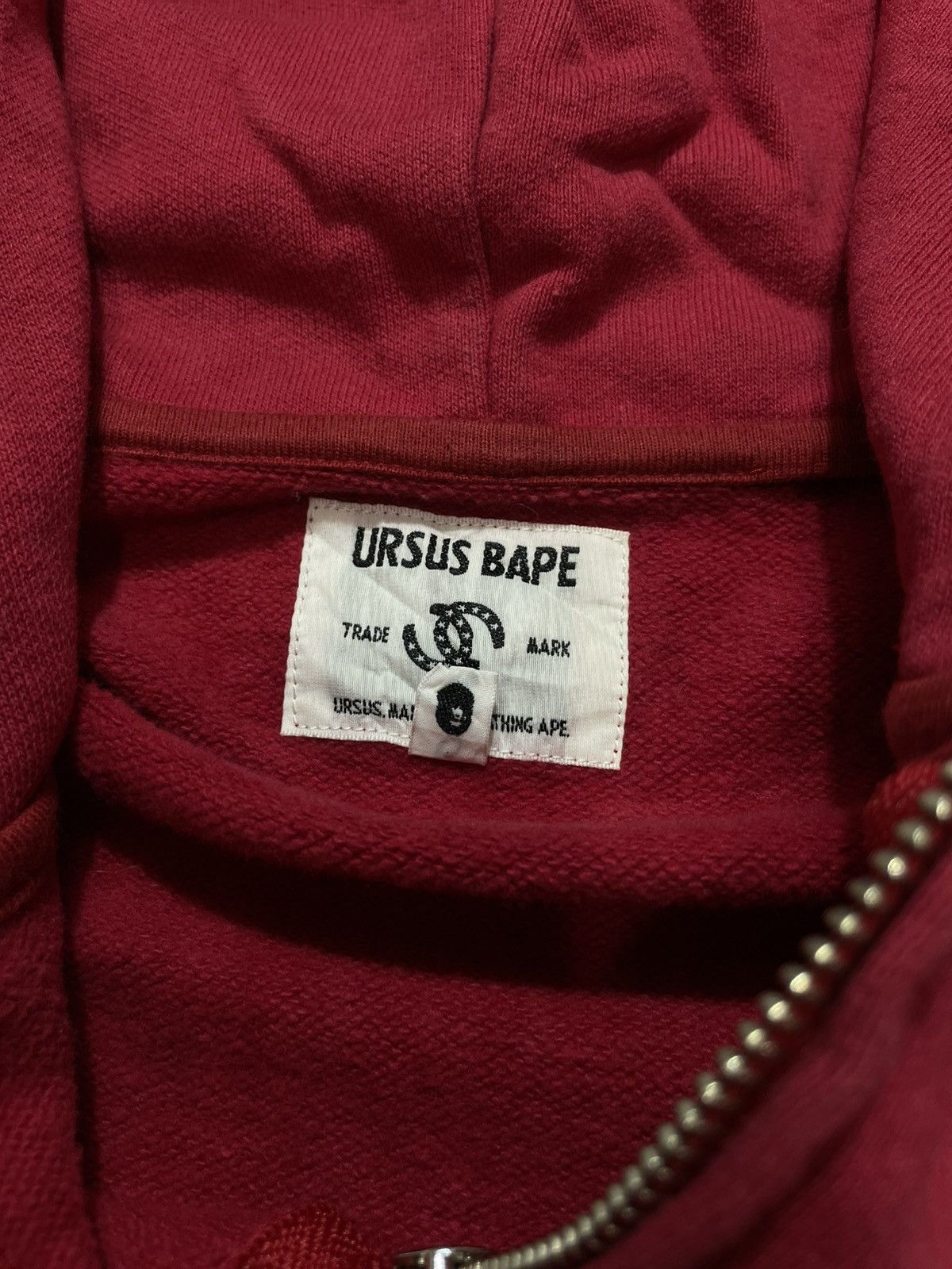 Bape Ursus Bape Zip up Mask Hoodie Size US M / EU 48-50 / 2 - 8 Thumbnail
