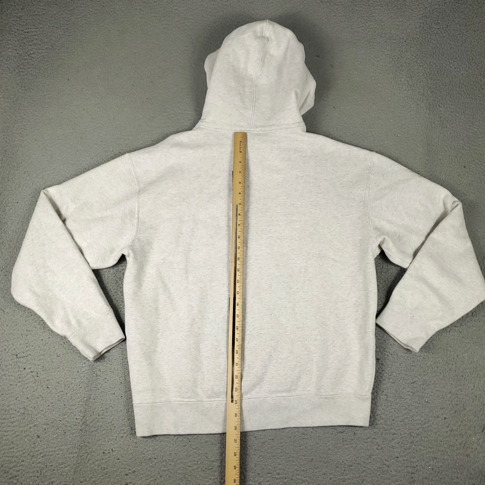Nike Nike Hoodie Mens M gray Pullover Sweatshirt Swoosh Logo Long Sleeve Mock Neck Foldable Drawstring Winter All Seasons Regular Fit Size US M / EU 48-50 / 2 - 6 Thumbnail
