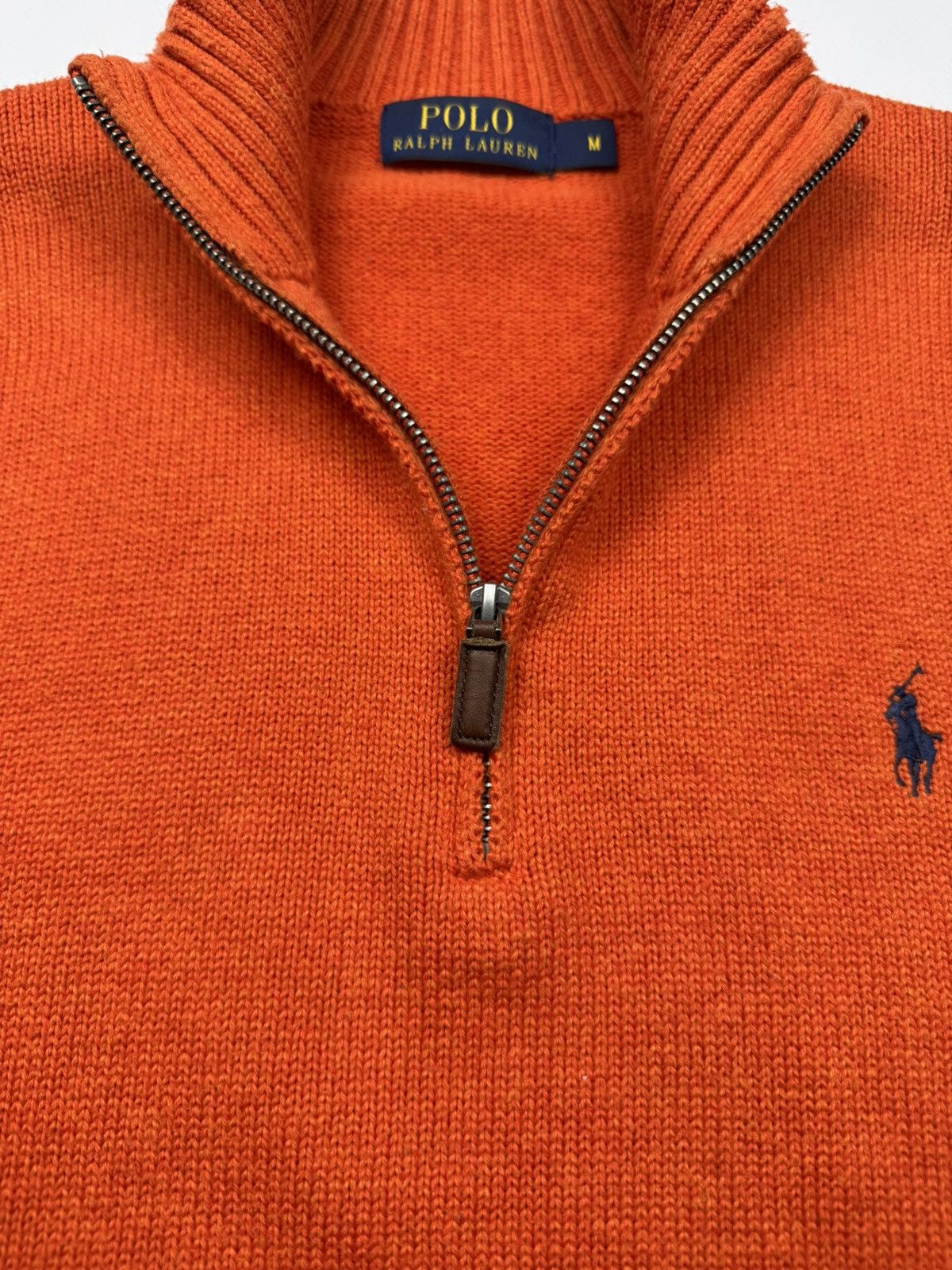 Polo Ralph Lauren Vintage Polo Ralph Lauren Quarter Zip Sweater Size US M / EU 48-50 / 2 - 5 Thumbnail