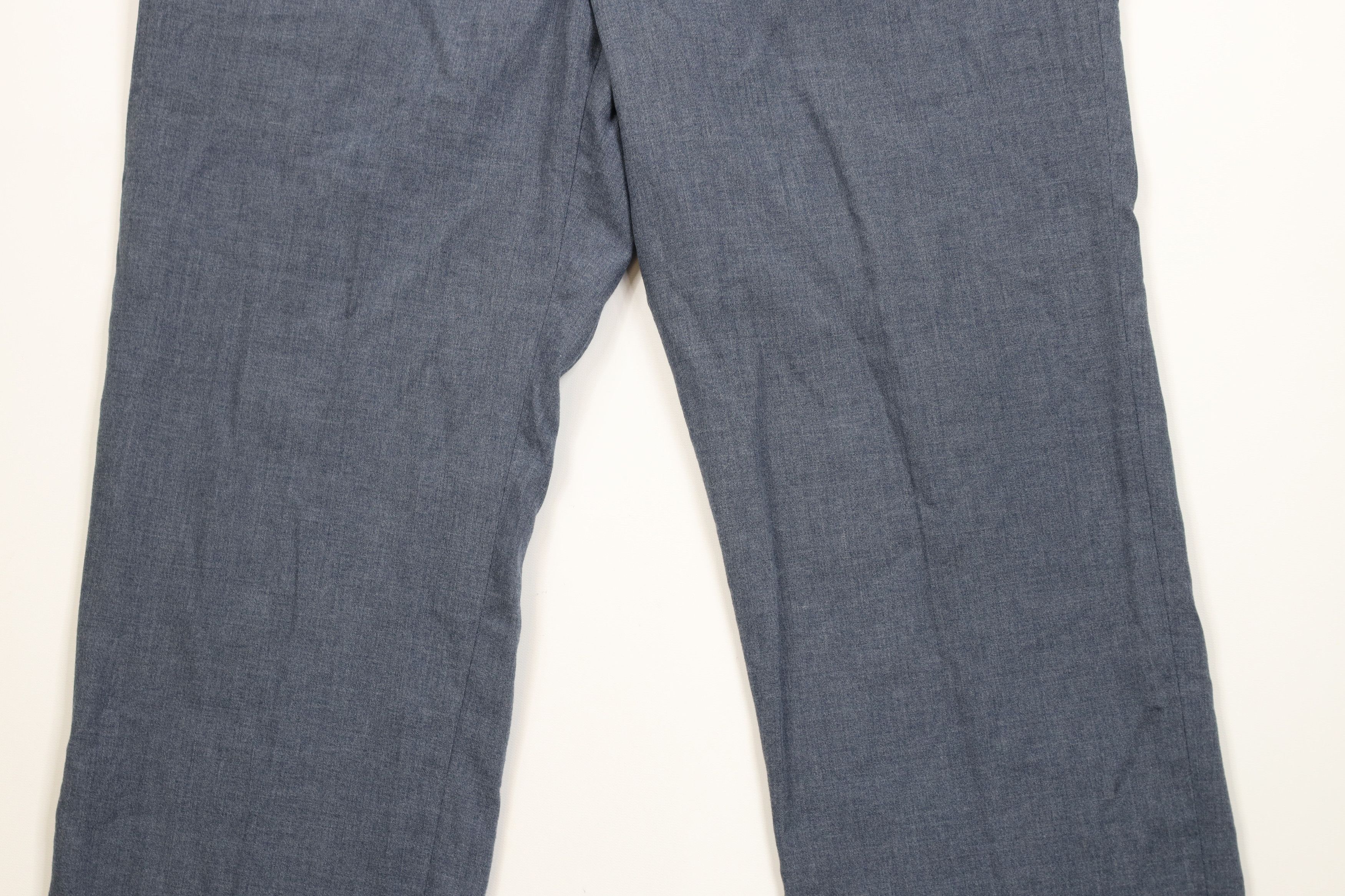 Vintage Vintage 70s Streetwear Knit Flared Wide Leg Chino Pants USA Size US 36 / EU 52 - 3 Thumbnail