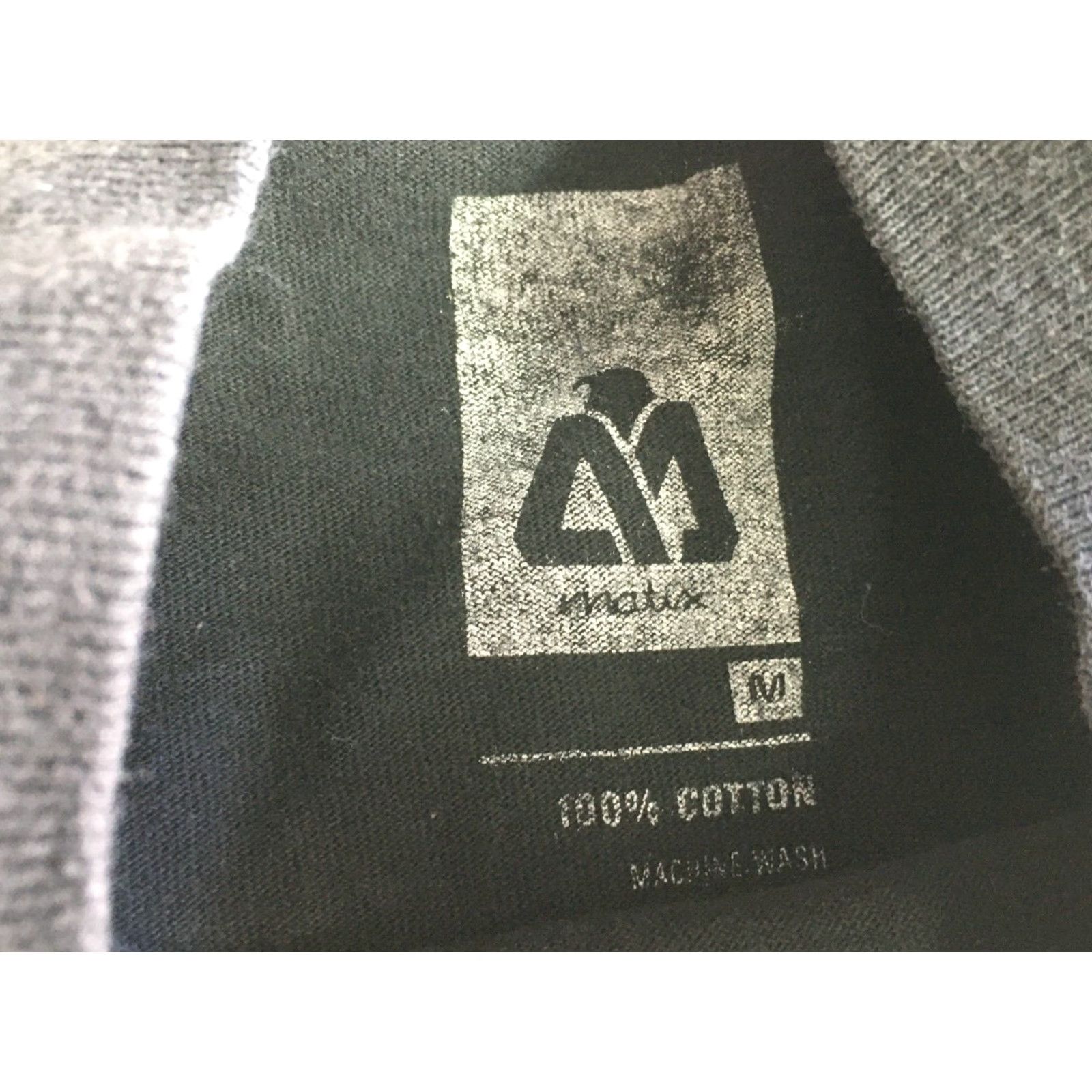 Vintage Matix Graphic Print T-Shirt Black Skateboarding Adult Medium Mens Short Sleeve Crew Neck Cotton Knit Regular Size M Size US M / EU 48-50 / 2 - 5 Thumbnail