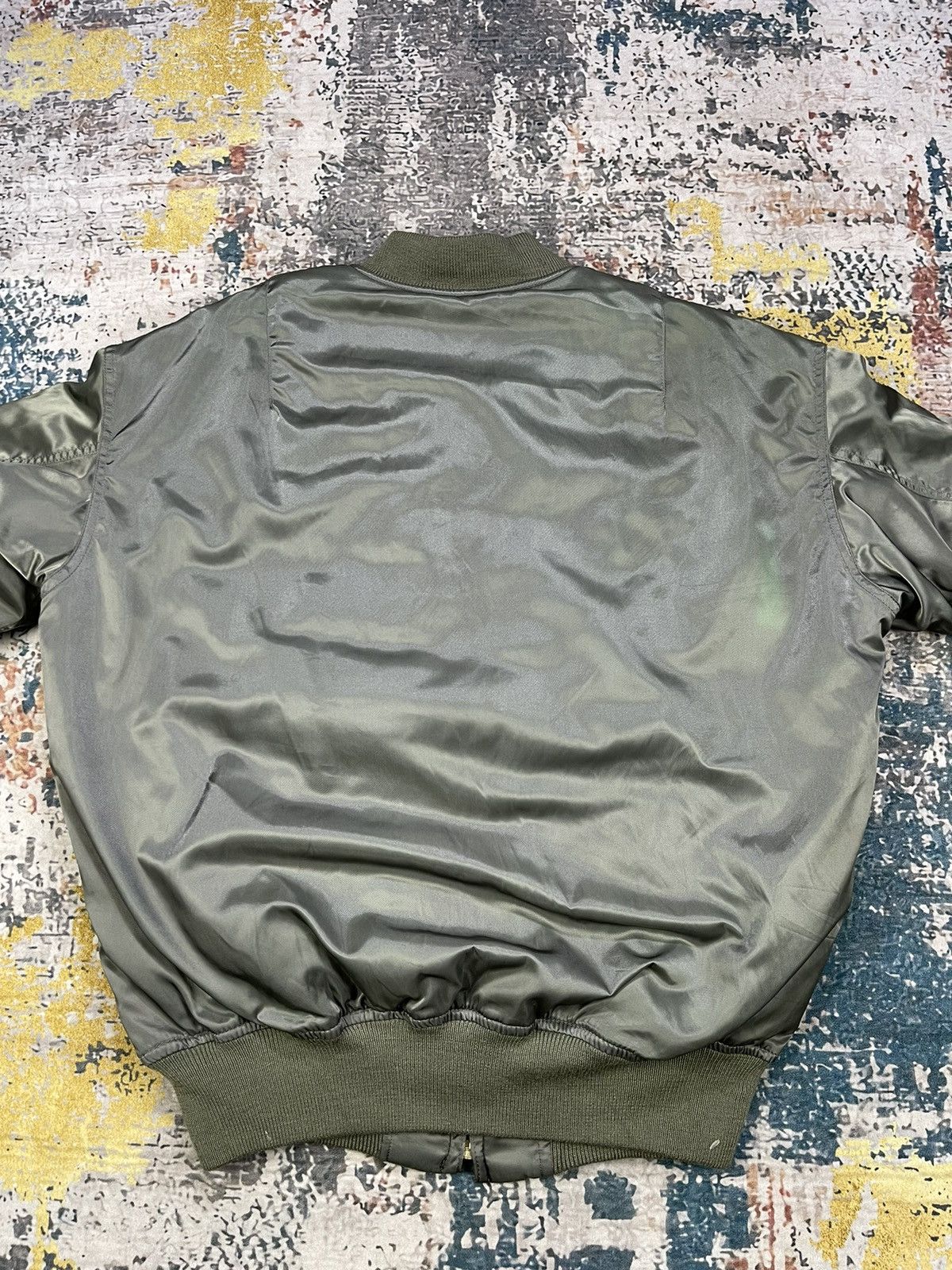 Vintage Houston Military Jumper Field Pile Bomber Jacket Size US M / EU 48-50 / 2 - 6 Thumbnail