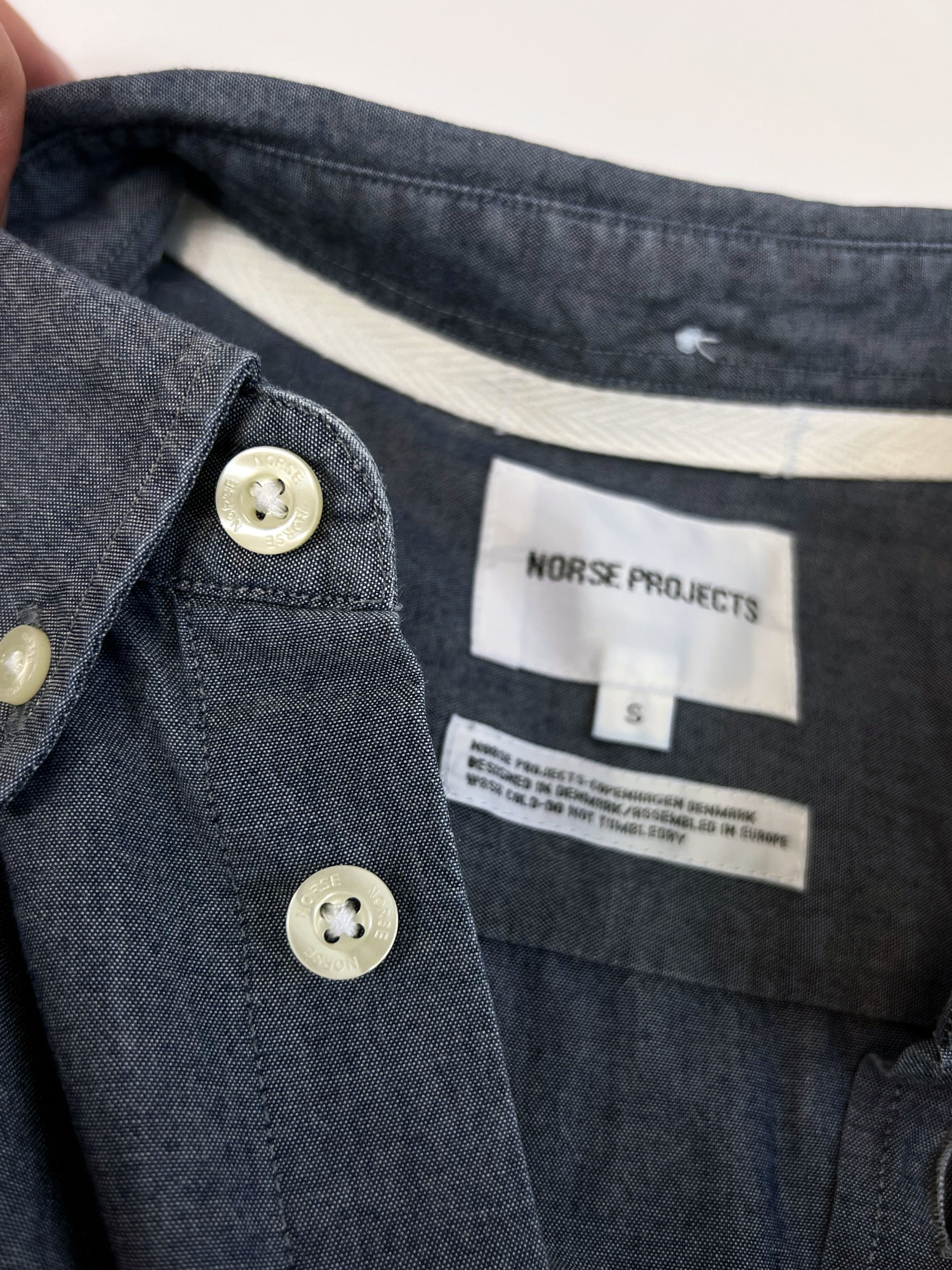 Norse Projects Norse Projects shirt denim Size US S / EU 44-46 / 1 - 5 Thumbnail