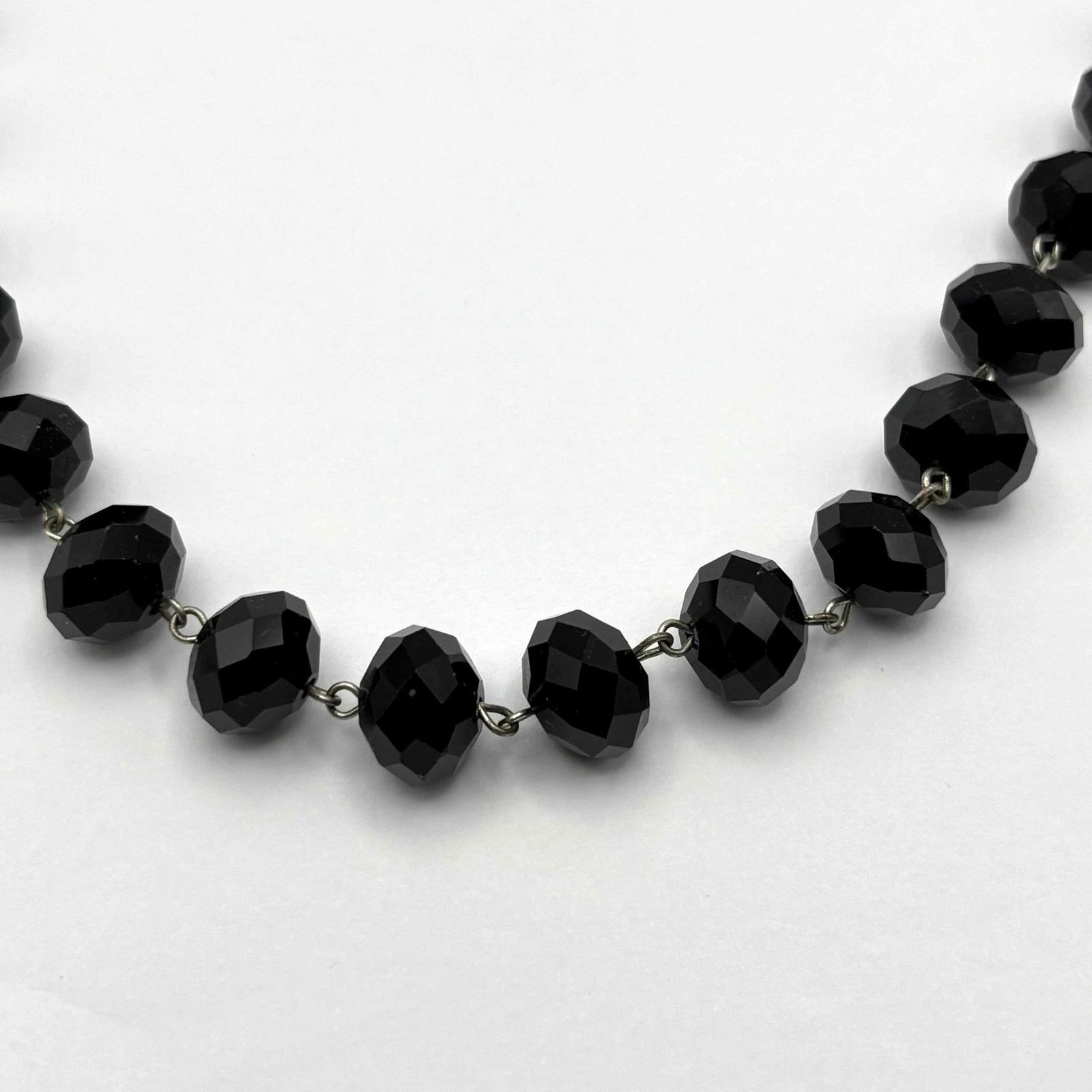 Other Black Beaded Necklace Size ONE SIZE - 2 Thumbnail