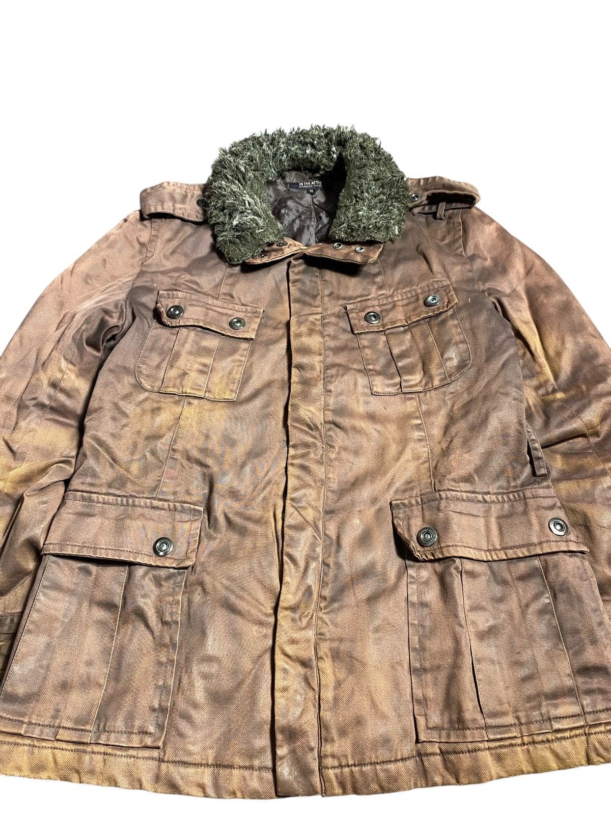14th Addiction 2000s IN THE ATTIC WASHED JACKET SEDITIONARIES PUNK STYLE Size US M / EU 48-50 / 2 - 3 Thumbnail