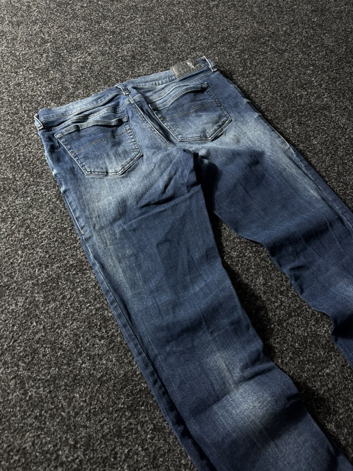 Diesel × If Six Was Nine × Vintage Vintage 90s Y2K Distressed Diesel Industry Jeans baggy pants Size 31" - 13 Thumbnail
