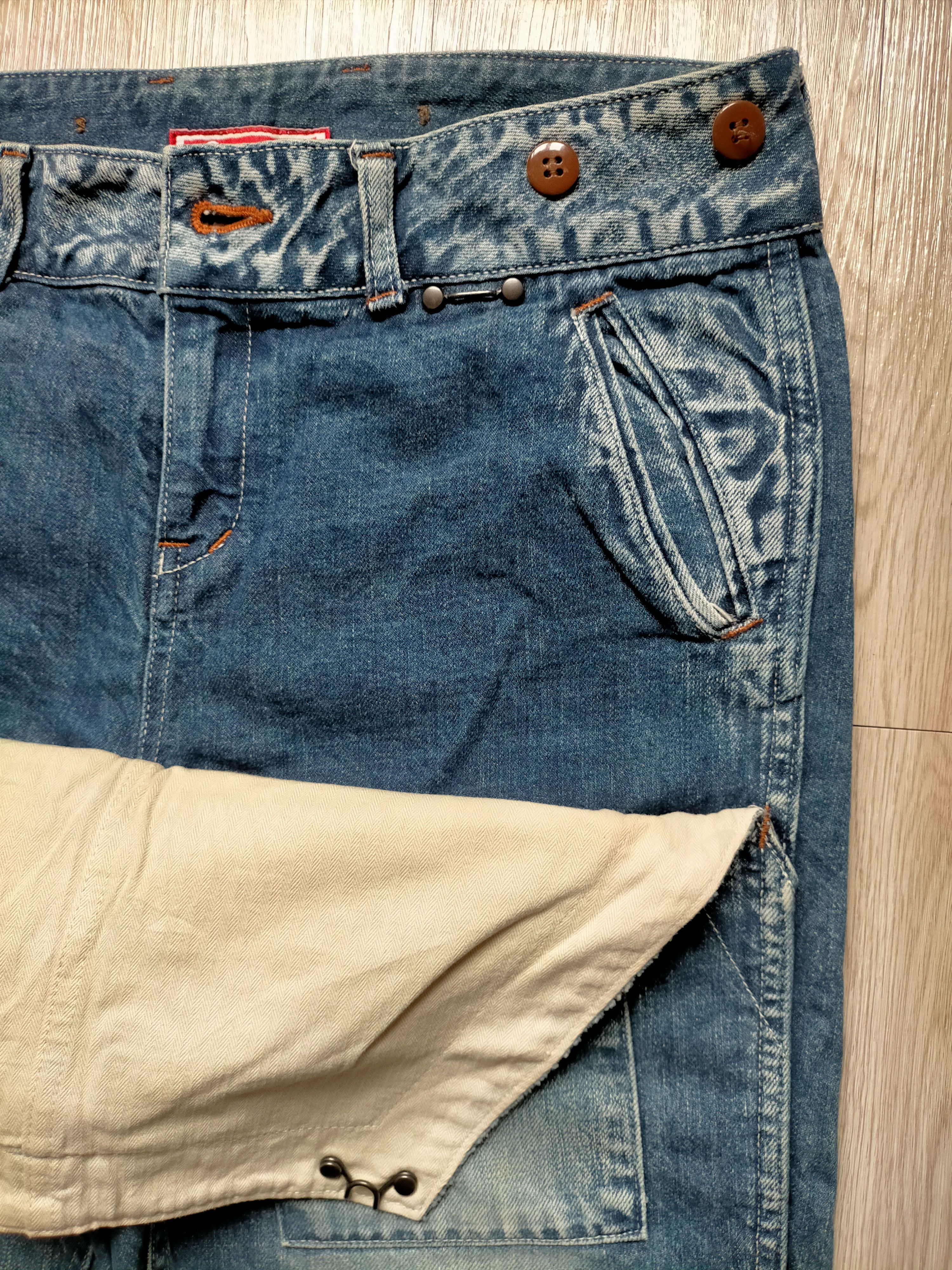 Johnbull John Bull Kojima Japan Bush Pants denim Size US 31 - 5 Thumbnail