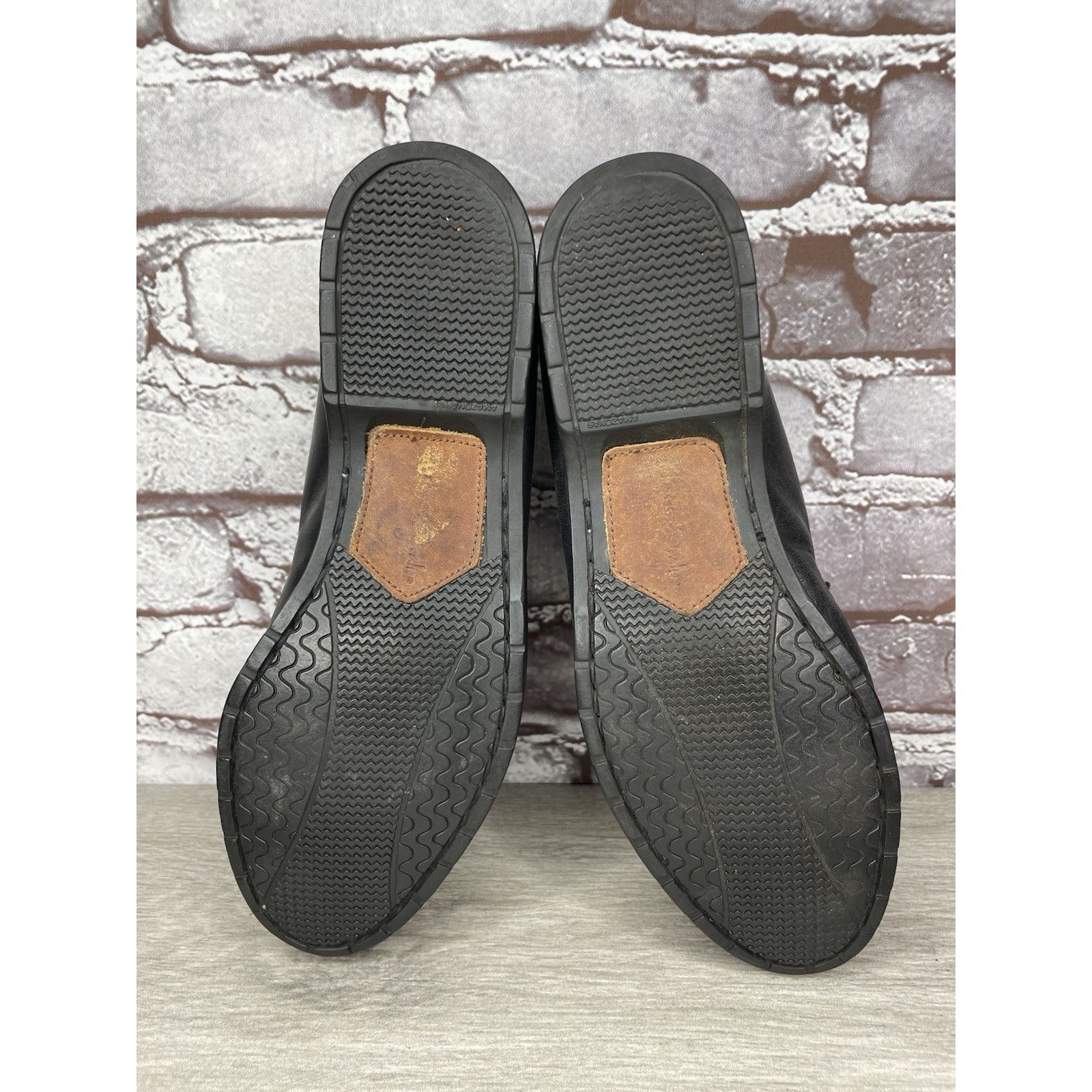 Drake Martin Drake Black Leather Kiltie Woven Loafers Dress Shoes Size US 8 / EU 41 - 9 Thumbnail