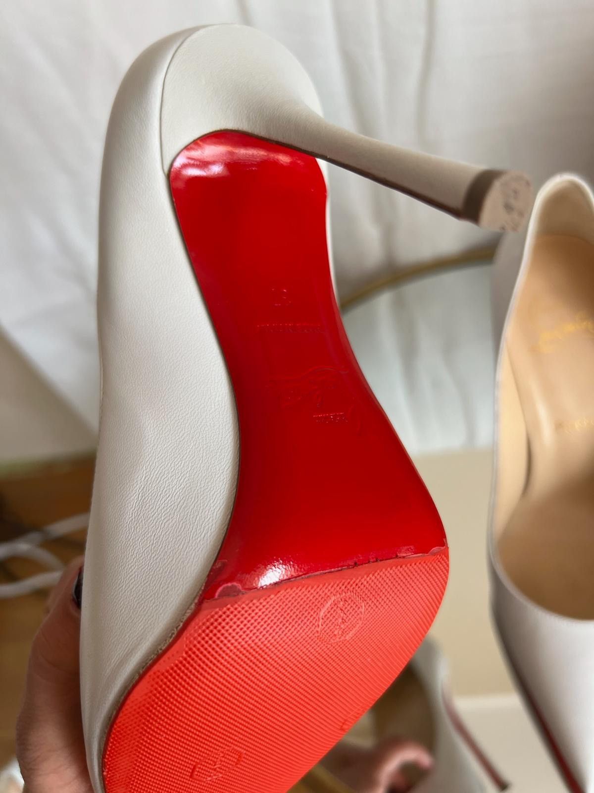 Christian Louboutin White So Kate Size US 6.5 / IT 36.5 - 6 Thumbnail