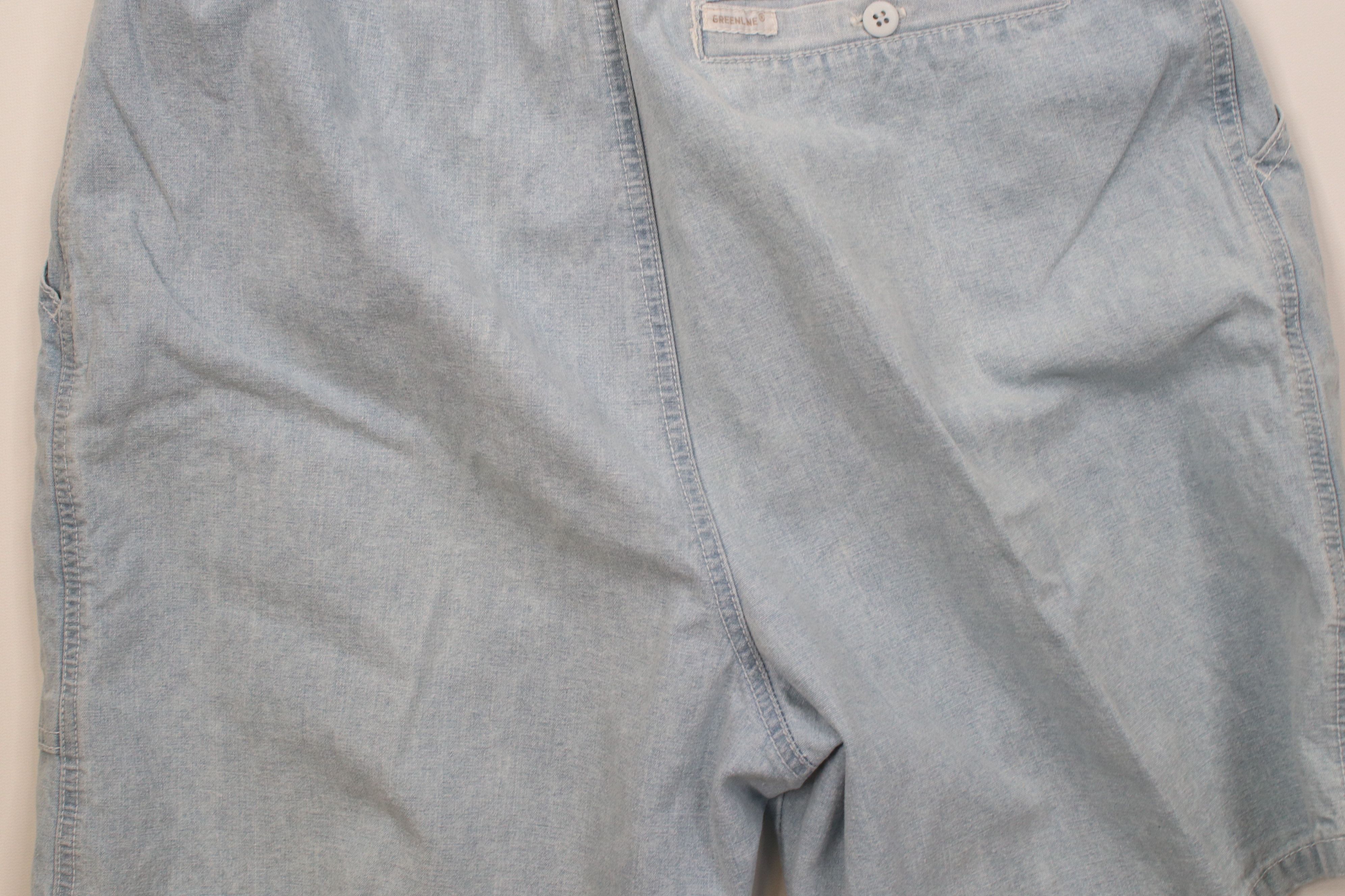 Vintage Vintage 90s Streetwear Denim Above Knee Utility Shorts Size US 34 / EU 50 - 12 Thumbnail