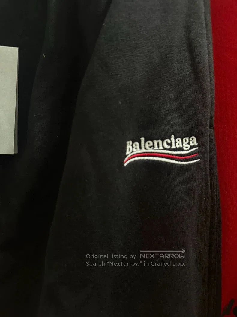 Balenciaga Balenciaga Coke Embroidery Wide-Leg Sweatpants XS. Size US 26 / EU 42 - 3 Thumbnail