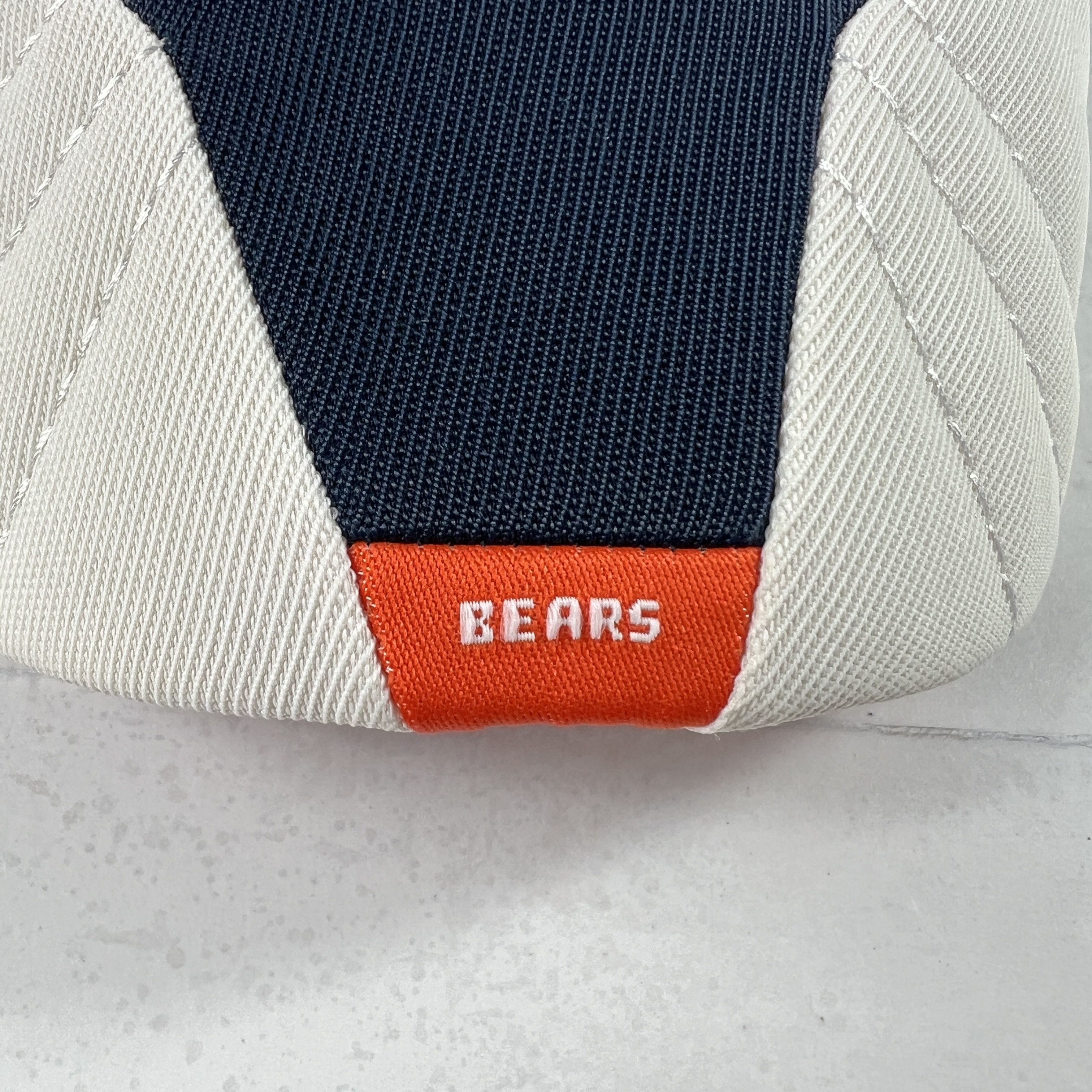 NFL Reebok Chicago Bears Hat Blue Sideline Stretch Fitted Cap Size ONE SIZE - 3 Thumbnail