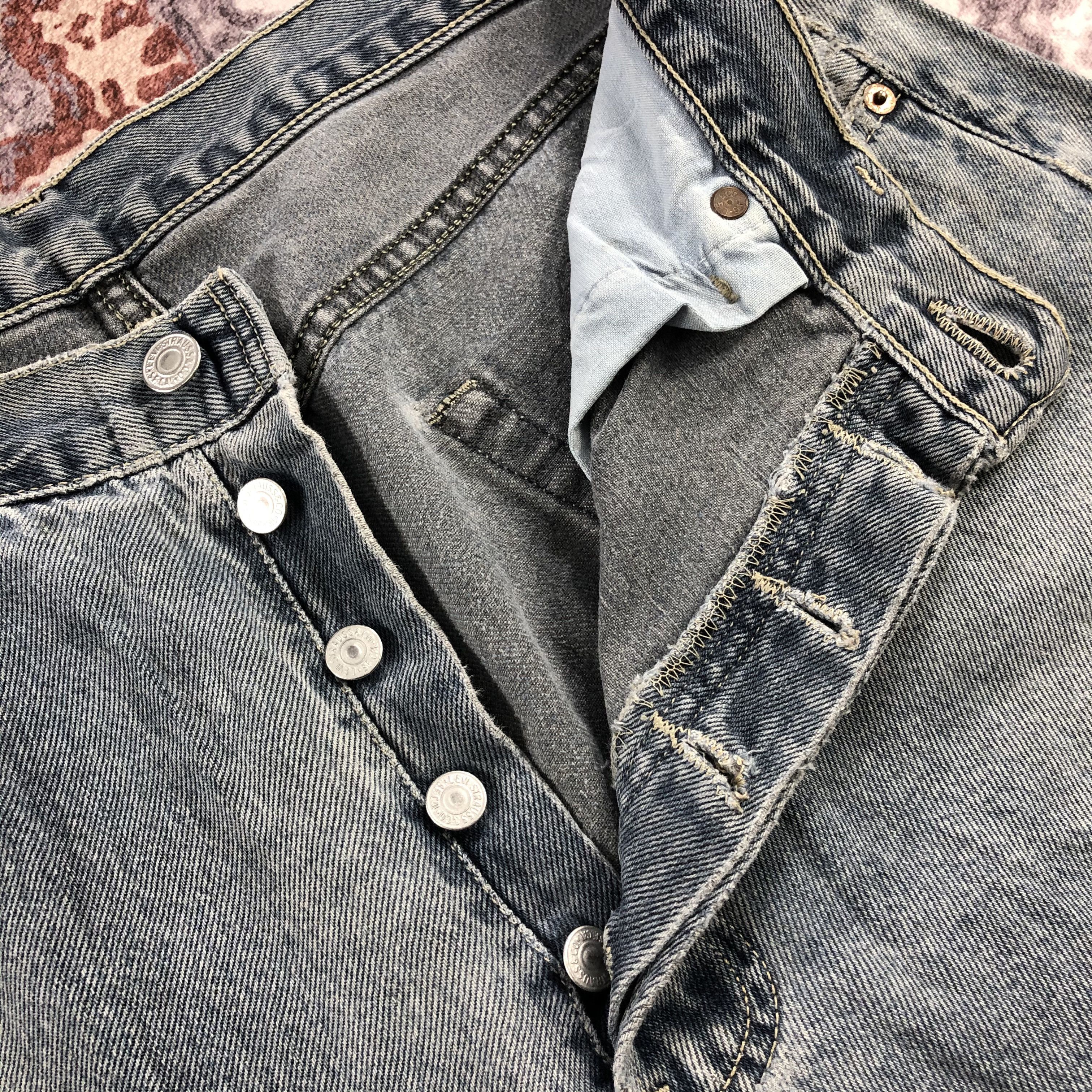 Levi's 90s Vintage Levis 501 Jeans-JM2604 Size US 33 - 8 Thumbnail