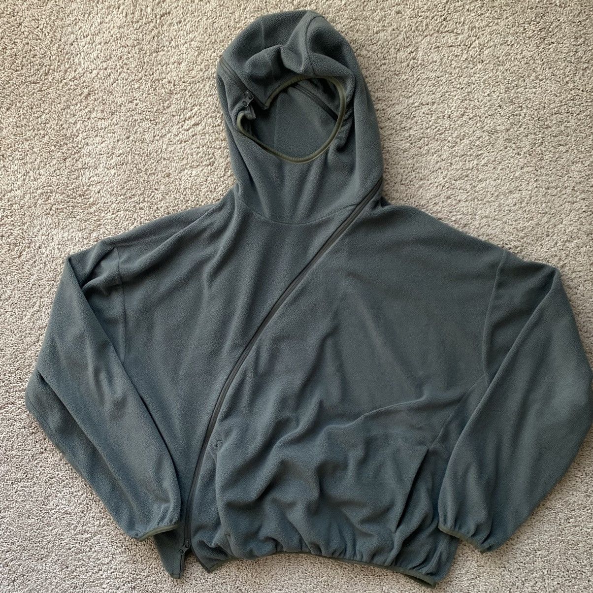 4.0+ HOODIE CENTER (OLIVE GREEN)