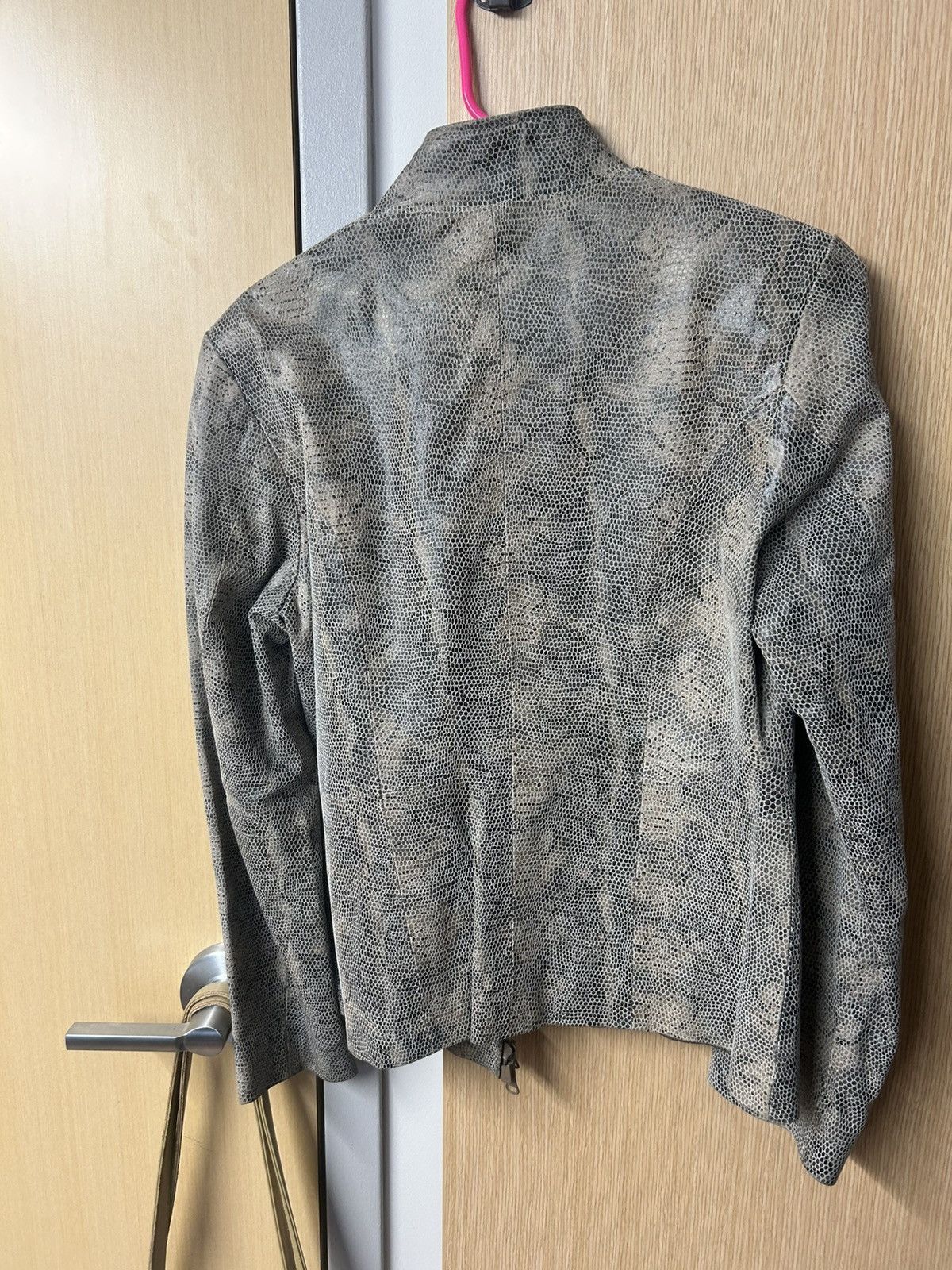 Japanese Brand × Vintage Snakeskin leather jacket Size US S / EU 44-46 / 1 - 6 Thumbnail