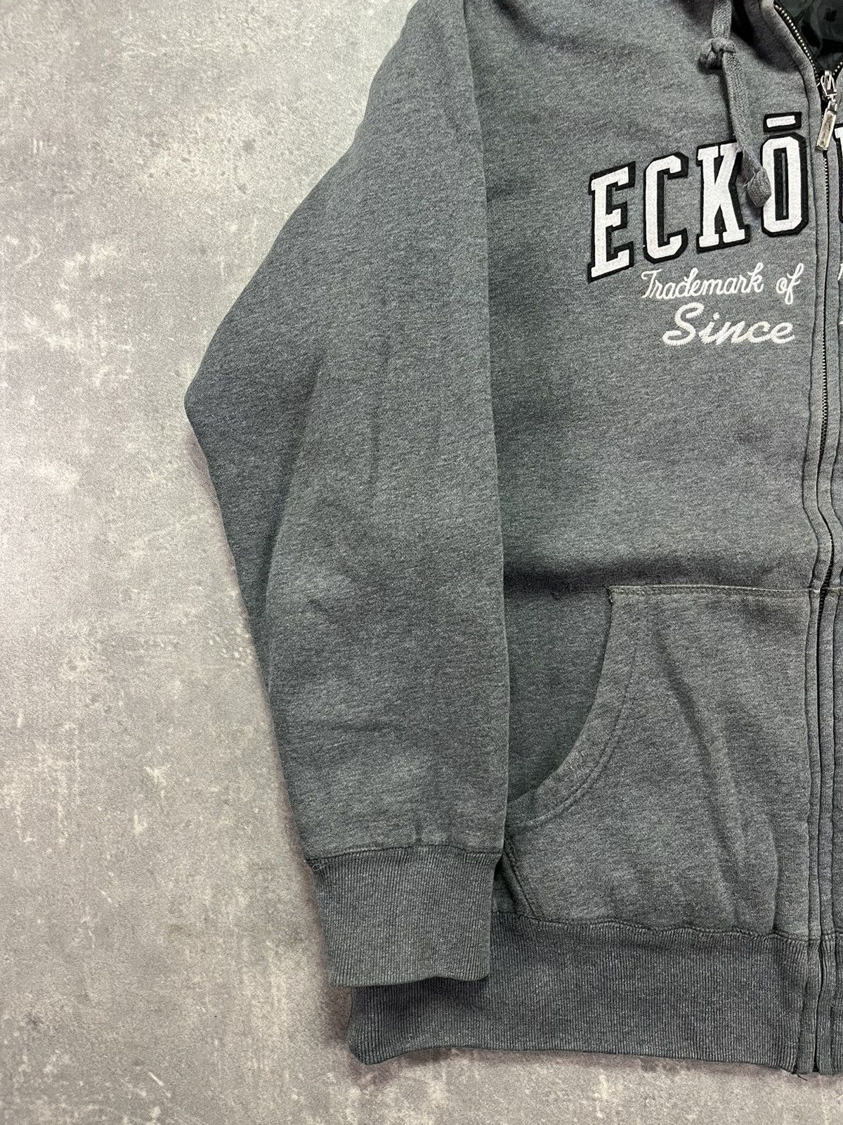 Ecko Unltd. Ecko Unltd Spellout Big Logo Reversible Zip Hoodie Jacket XL Size US XL / EU 56 / 4 - 6 Thumbnail