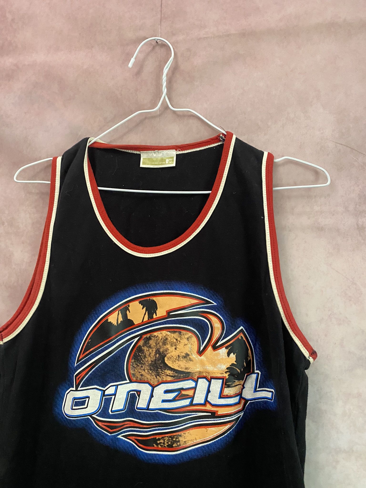 O'Neill O'neill Surf Big Logo T-Shirt Black Size M 2001 Size US M / EU 48-50 / 2 - 2 Thumbnail
