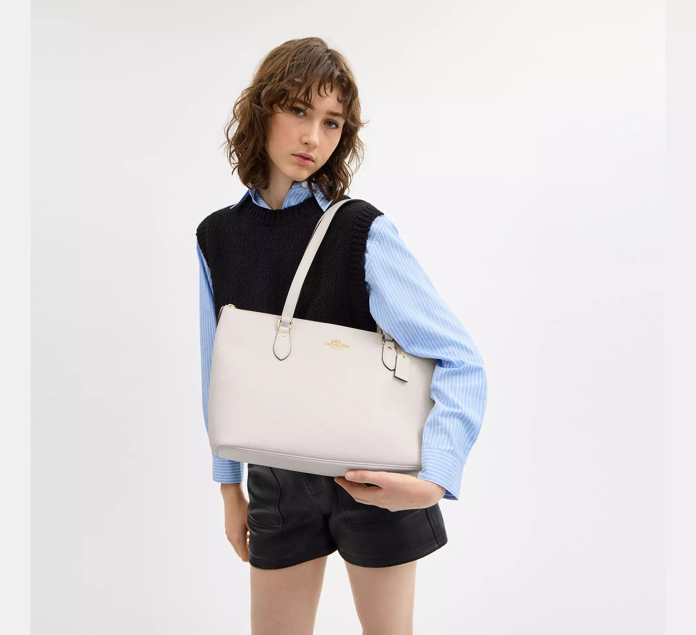 Coach Gallery Tote Bag CV402 Size ONE SIZE - 3 Thumbnail