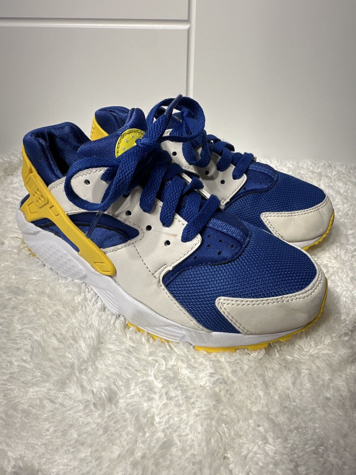 Nike Nike Huarache Run Blue (GS) Shoes Size US 6.5 / IT 36.5 - 1 Thumbnail