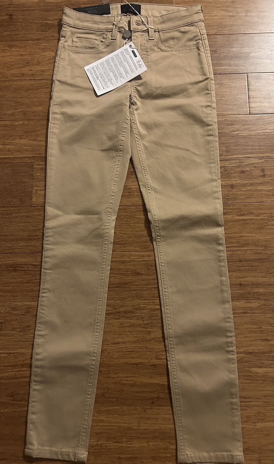 Acne Studios ACNE STUDIOS Mid-rise skinny jeans Beige Size 23W-32L Size 23" - 5 Thumbnail