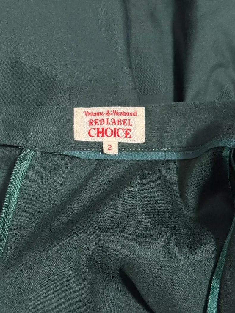Vivienne Westwood Vivienne Westwood size2 Dark green wavy double pleated skir Size 26" / US 2 / IT 38 - 7 Thumbnail