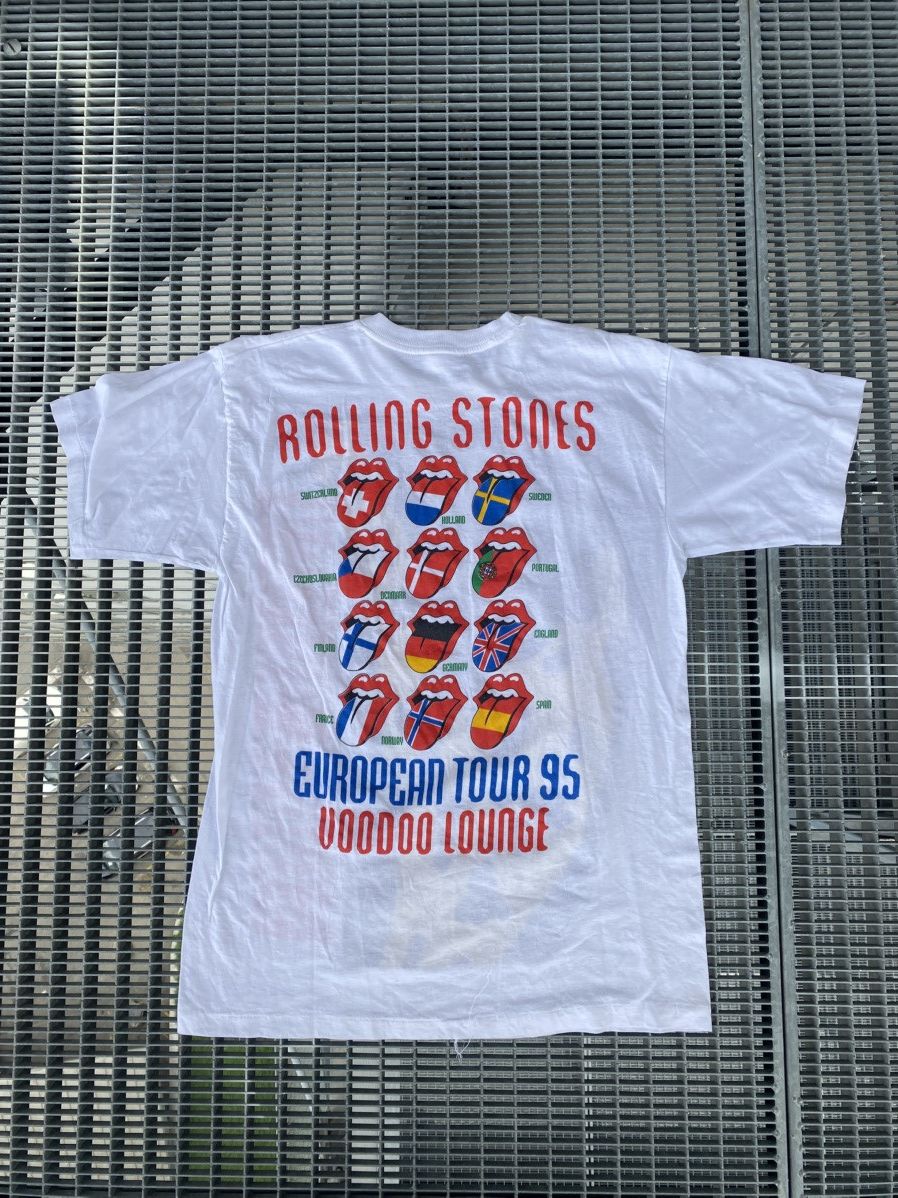 Band Tees Vintage Dead Stock Rolling Stones 96‘ Tour T-Shirt Size US L / EU 52-54 / 3 - 2 Thumbnail