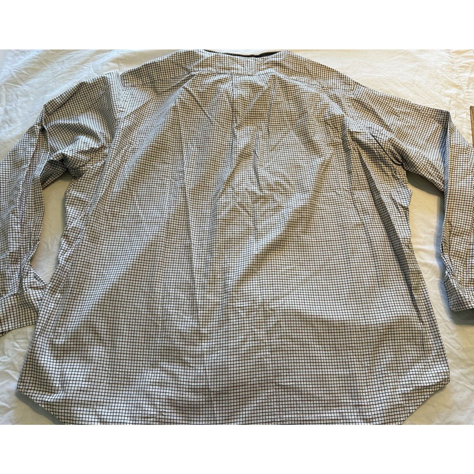 Lauren Ralph Lauren Ralph Lauren Classic Navy/Brown/White Check XXL Button Shirt Size US XXL / EU 58 / 5 - 10 Thumbnail