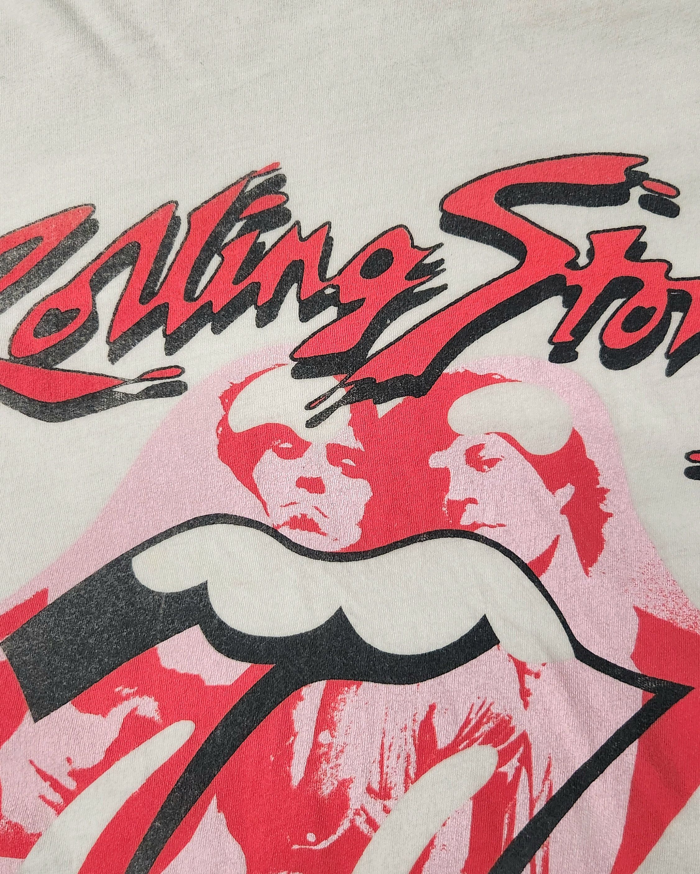 Band Tees × Daydreamer Daydreamer Womens T Shirt Rolling Stones Long Sleeve SZ XS Size XS / US 0-2 / IT 36-38 - 4 Thumbnail