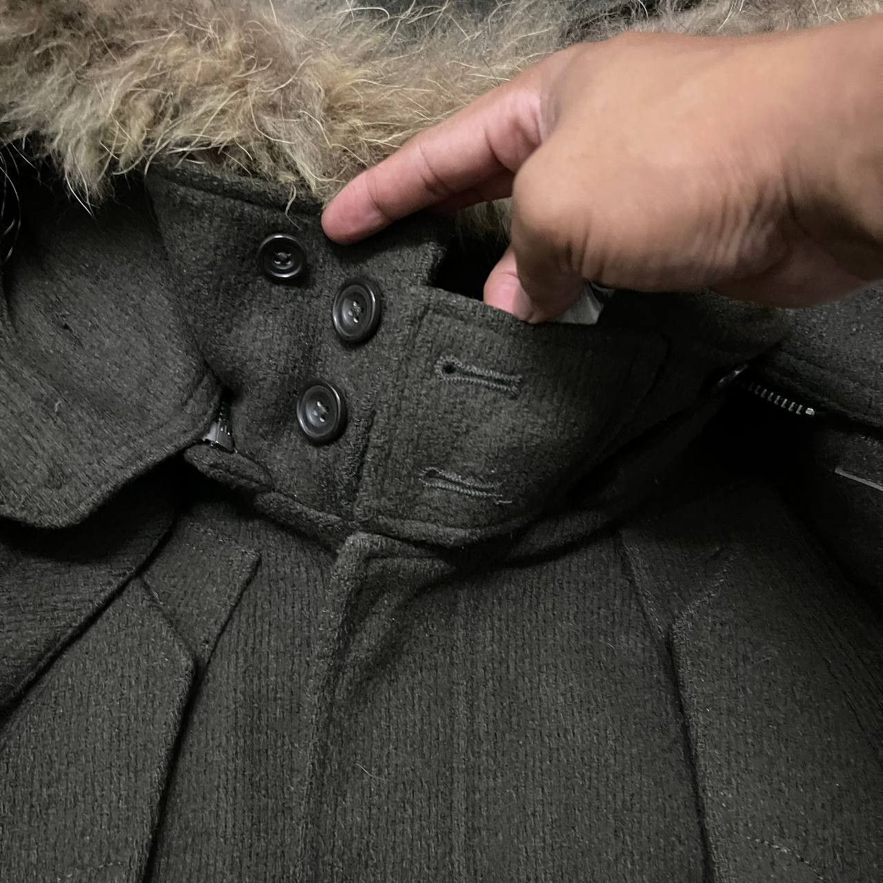 Tornado Mart Vintage Tornado Mart Fur Parka Fishtail ifsixwasnine goa Size US L / EU 52-54 / 3 - 9 Thumbnail