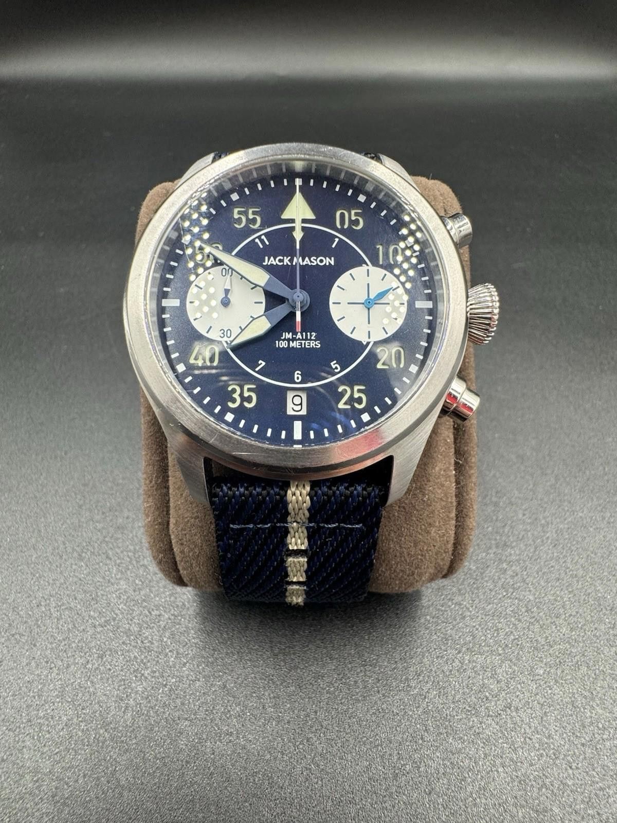 Other Jack Mason Aviation Nylon Band Men's Analog Watch Luminous J Size ONE SIZE - 4 Thumbnail
