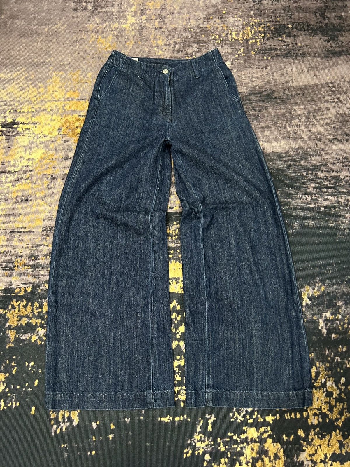 Issey Miyake PLST Japan Wide Leg Pants Size US 27 - 3 Thumbnail