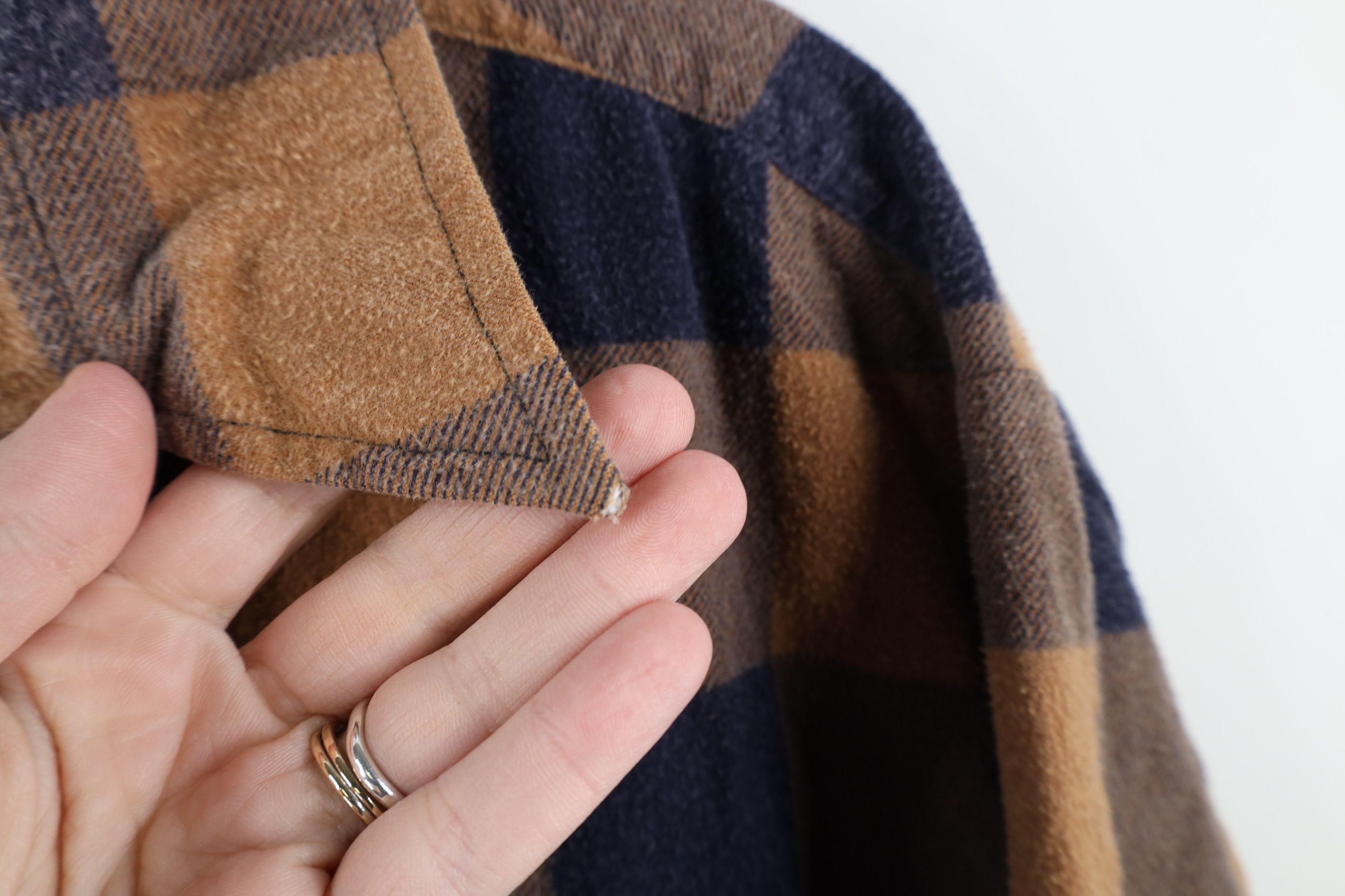 Vintage Vintage 90s Streetwear Flannel Collared Button Shirt Plaid Size US L / EU 52-54 / 3 - 8 Thumbnail