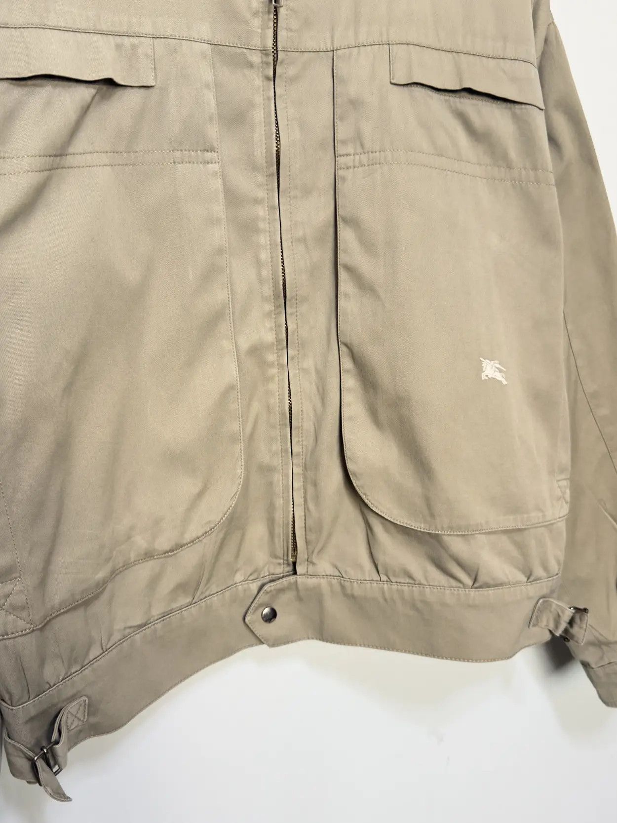 Burberry 🔥 ultra rare biker jacket Burberrys 70s cotton size M Size US M / EU 48-50 / 2 - 5 Thumbnail
