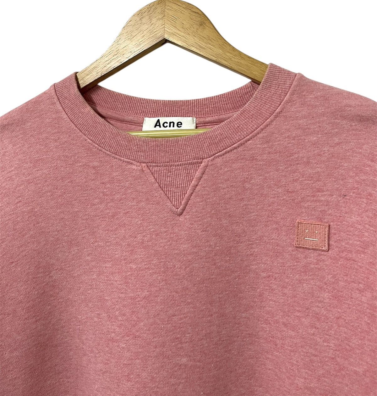 Acne Studios ACNE STUDIOS FINT FACE PSS17 LOGO SWEATSHIRT Size US XS / EU 42 / 0 - 3 Thumbnail