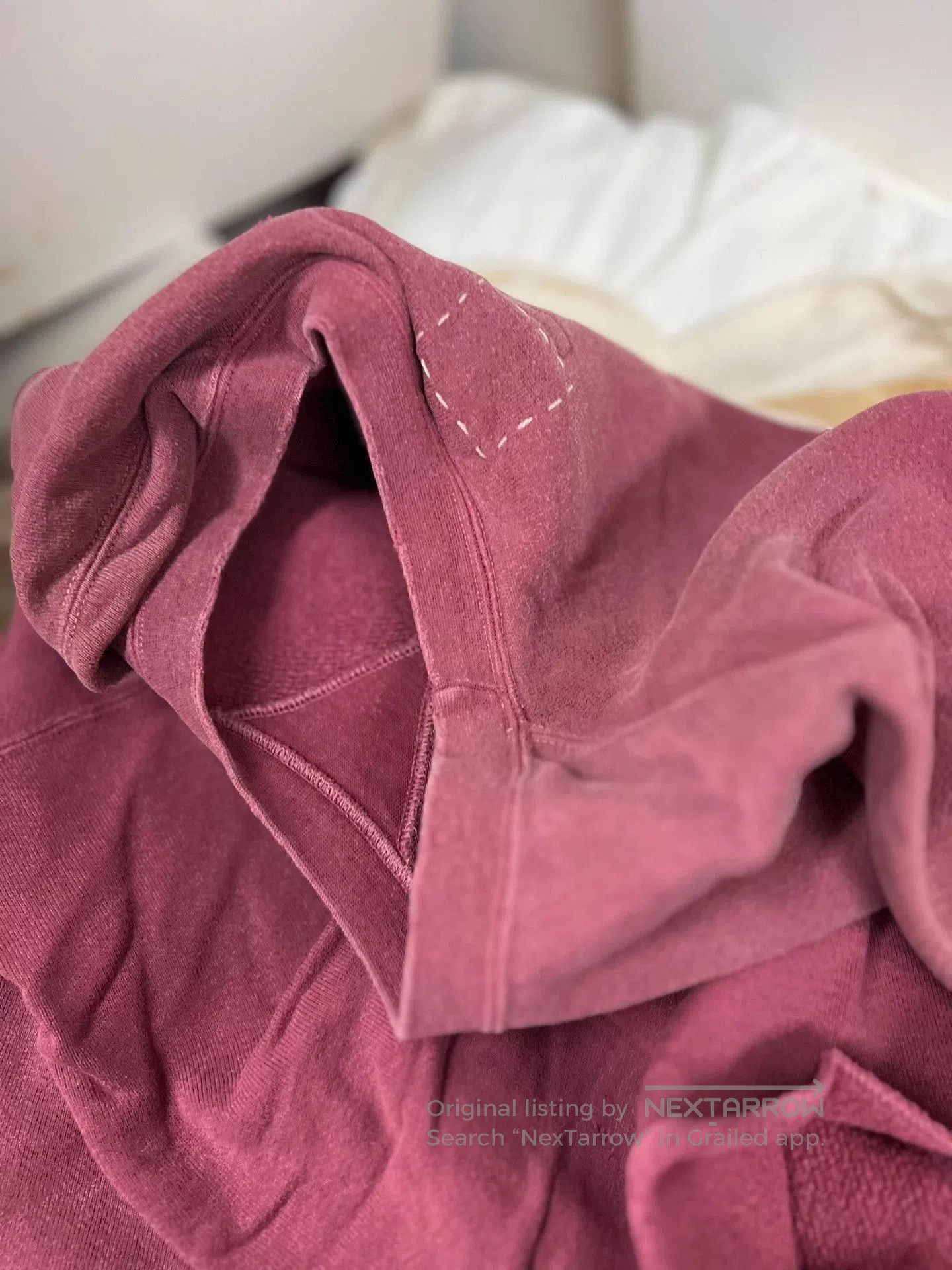 Visvim Red Long Sleeve Sweatshirt. Size US XL / EU 56 / 4 - 8 Thumbnail