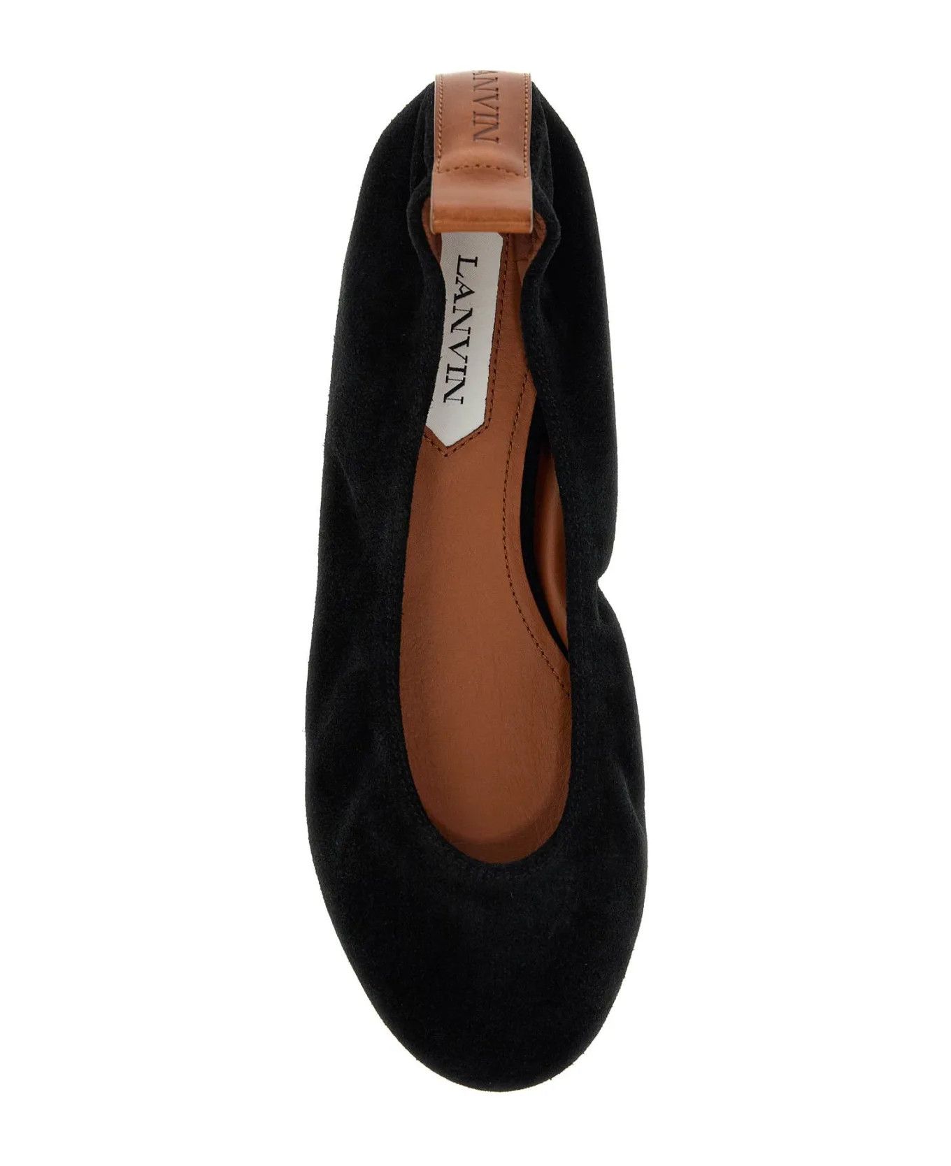 Lanvin o1y0326 Ballet Flats in Black Size US 6 / IT 36 - 4 Thumbnail
