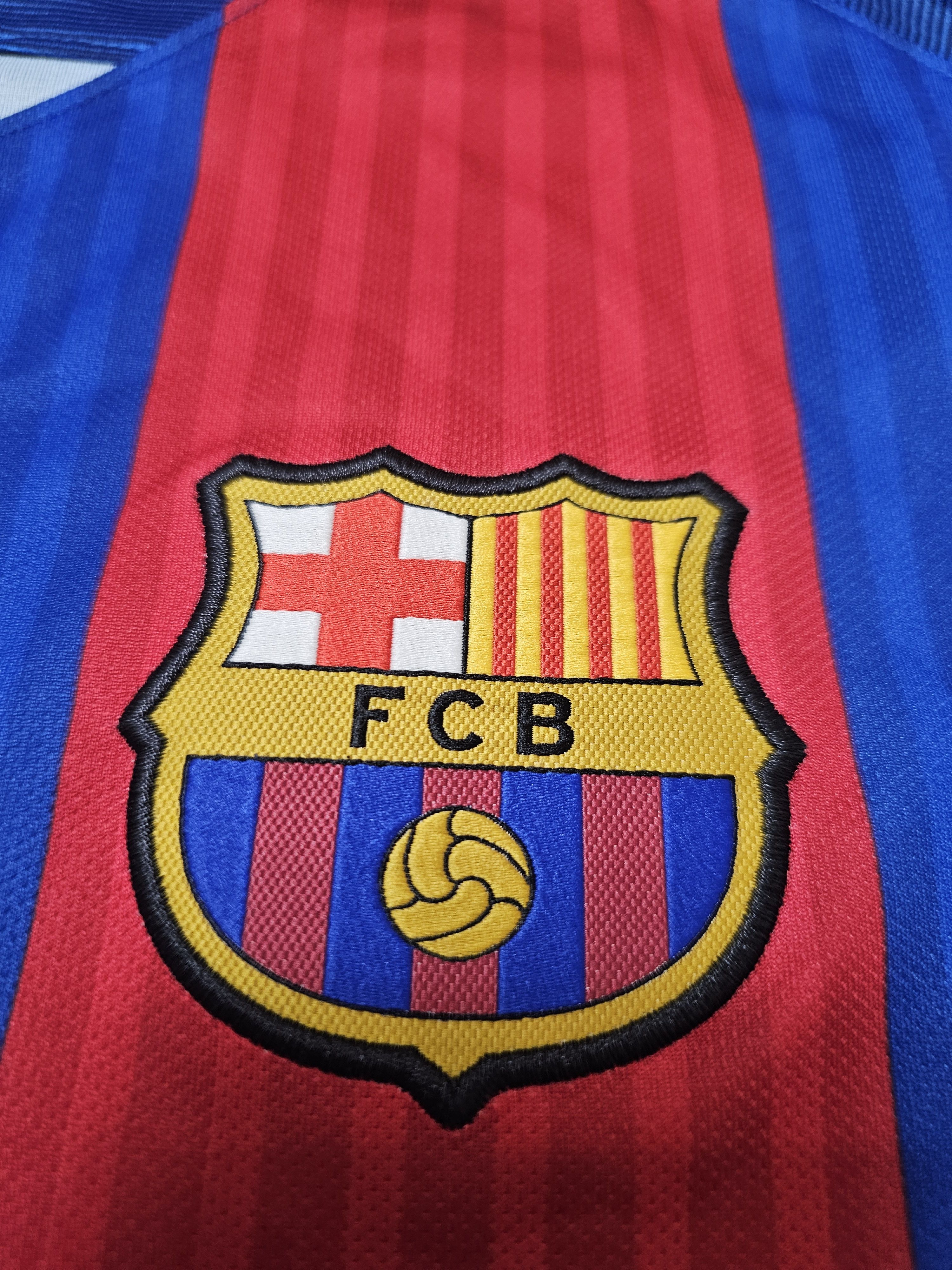 Nike BARCELONA 2016 2017 HOME SUAREZ FOOTBALL SHIRT SOCCER JERSEY Size US XL / EU 56 / 4 - 4 Thumbnail