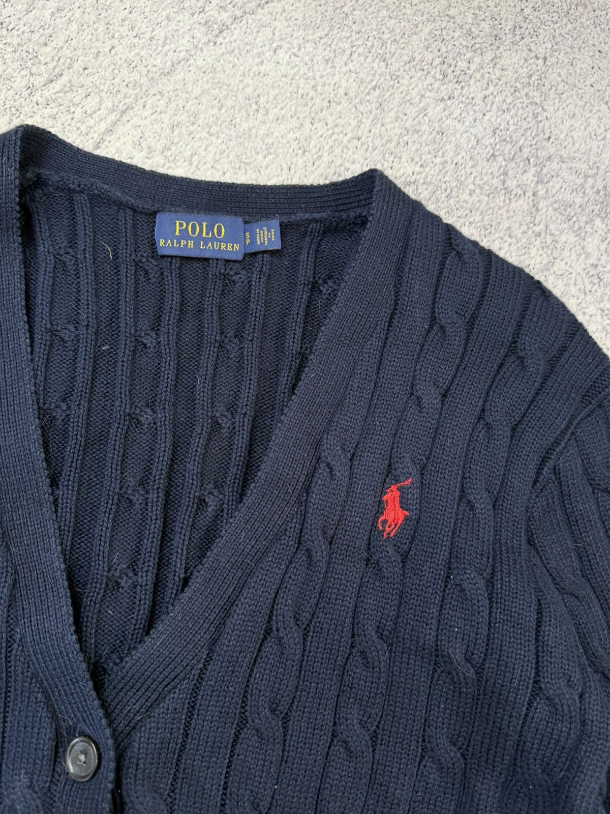 Polo Ralph Lauren Vintage Polo Ralph Lauren Knit Sweater Cardigan Y2K Size S / US 4 / IT 40 - 11 Thumbnail