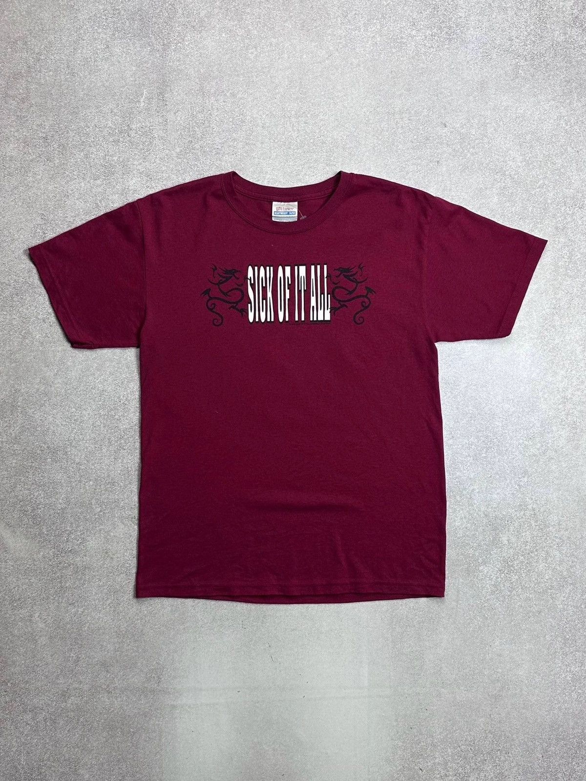 WWE Vintage WWE Sick Of It All T-shirt Rare S Size US S / EU 44-46 / 1 - 1 Thumbnail