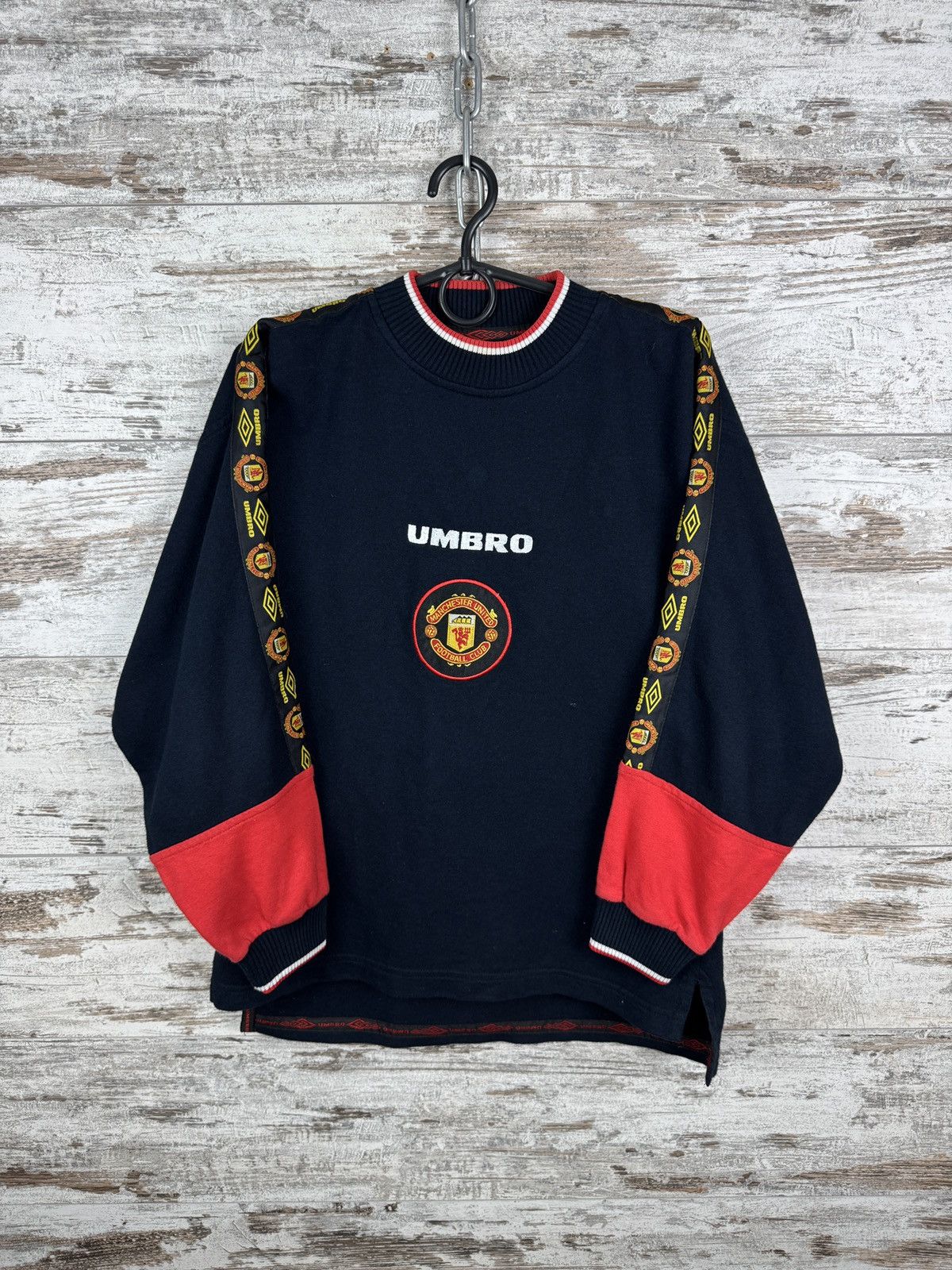 Umbro Manchester United Vintage Umbro Crewneck Man Utd Umbro Retro