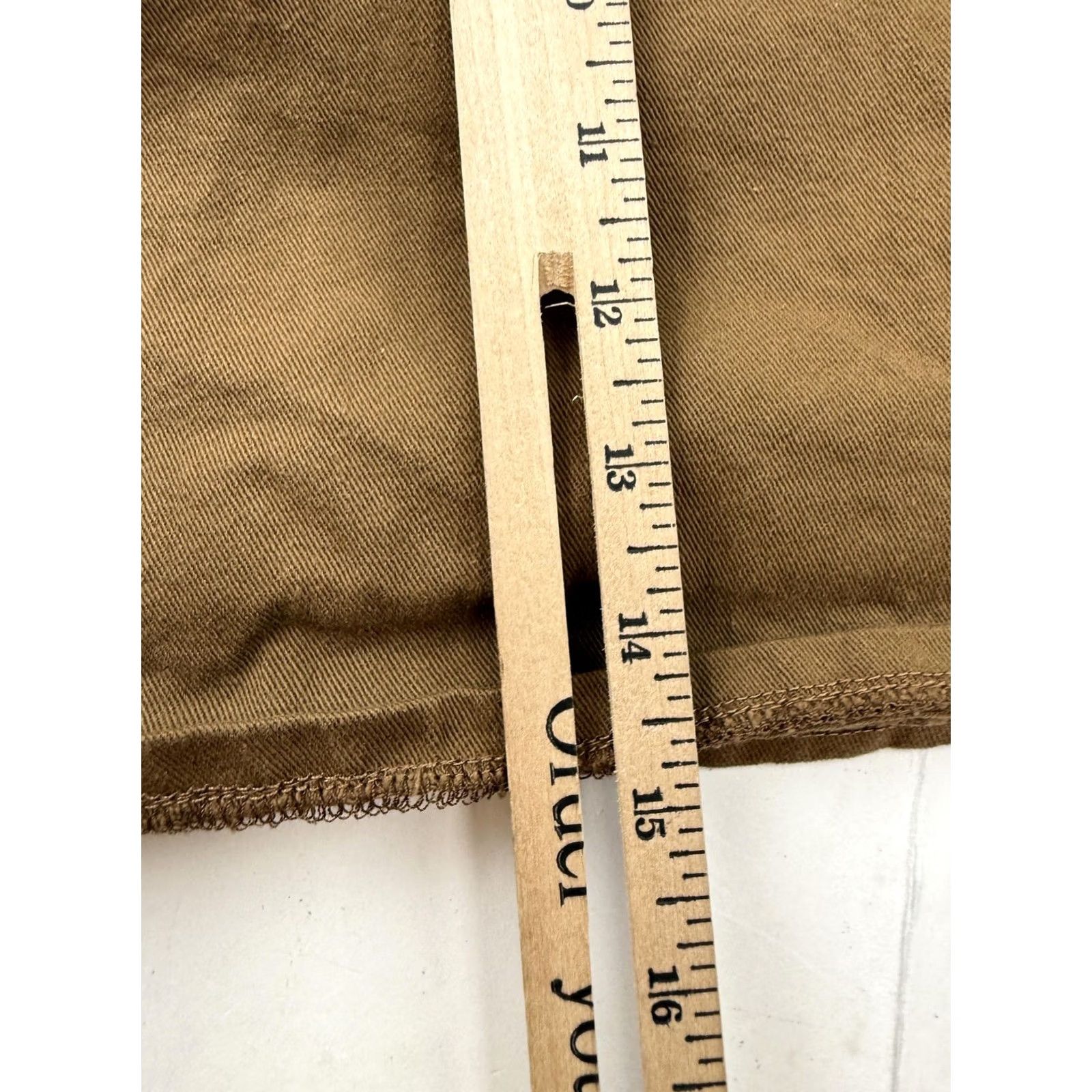 Vintage Things I Like Things I Love Skirt Small Brown Wrap Twill Mini Tie Waist Womens Size 28" / US 6 / IT 42 - 6 Thumbnail