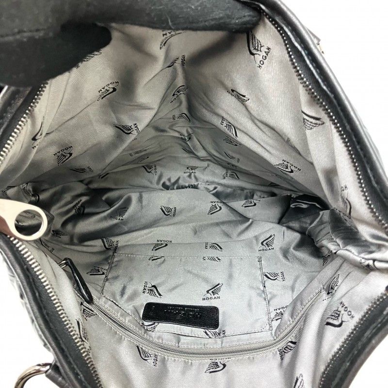 Hogan Dark Grey Puffy Nylon 2ways bag Size ONE SIZE - 3 Thumbnail