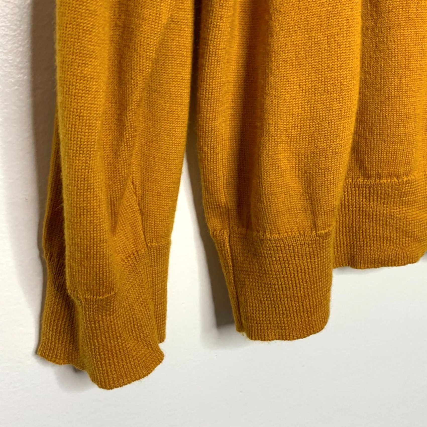 Club Room VINTAGE Club Room Sweater Pullover Mens Size XXL Merino Wool Blend Half Zip Long Sleeve Rust/Mustard Size US XXL / EU 58 / 5 - 7 Thumbnail