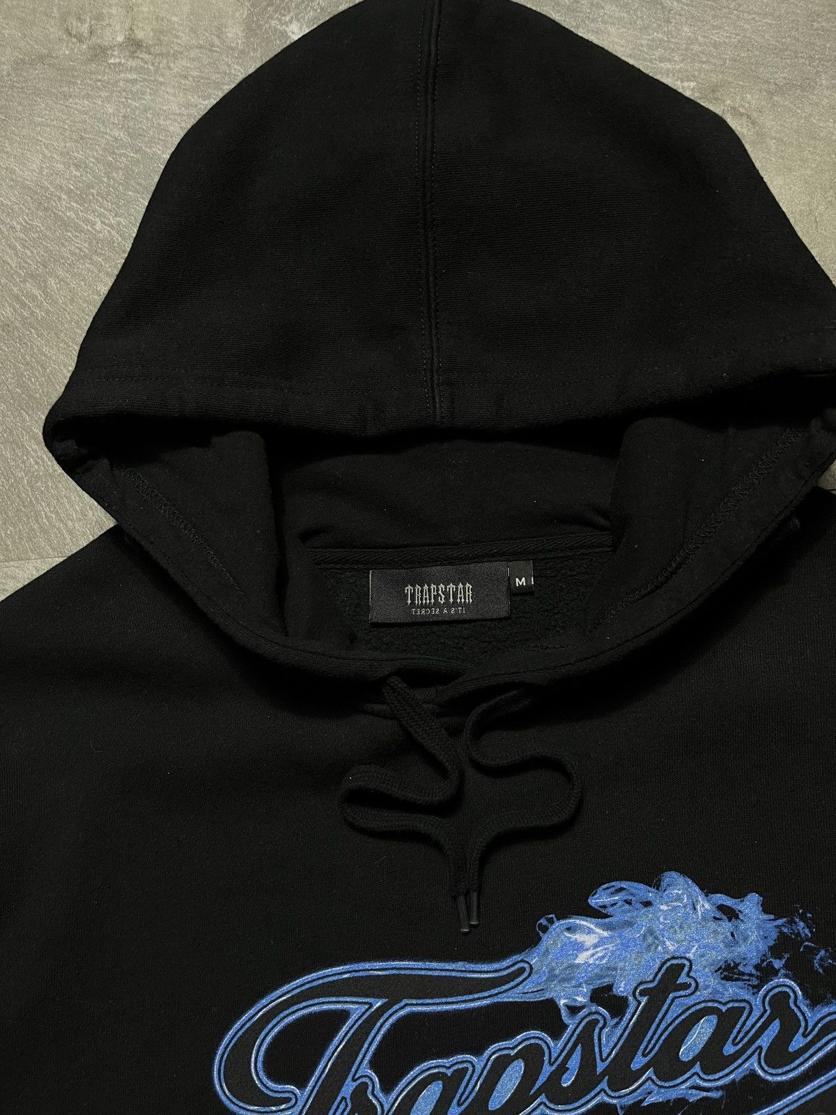 Trapstar London Trapstar London Hoodie Black Drill Big Logo Size US M / EU 48-50 / 2 - 4 Thumbnail